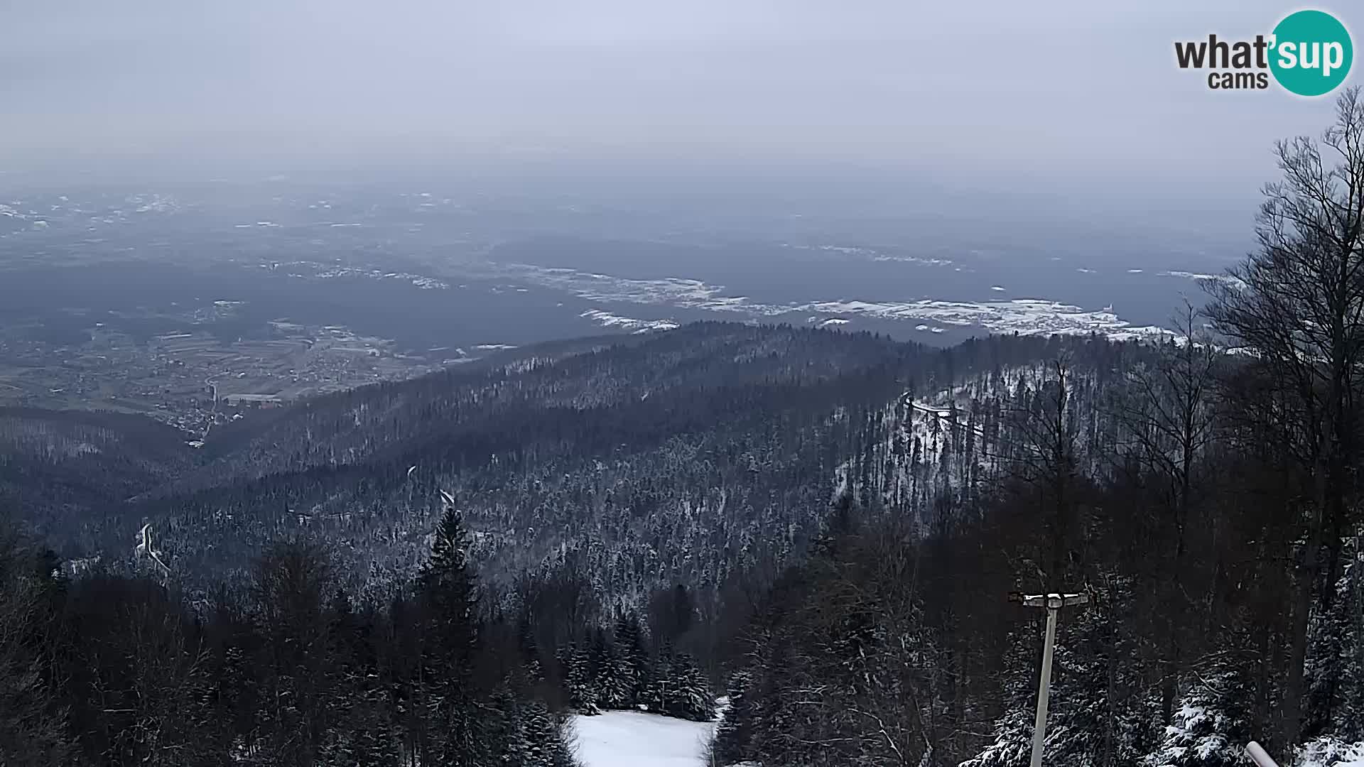 Sljeme webcam – Panorama