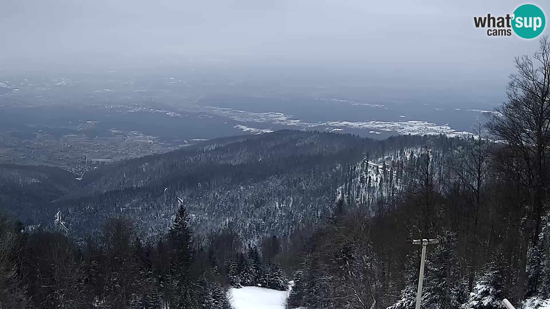 Sljeme webcam – Panorama