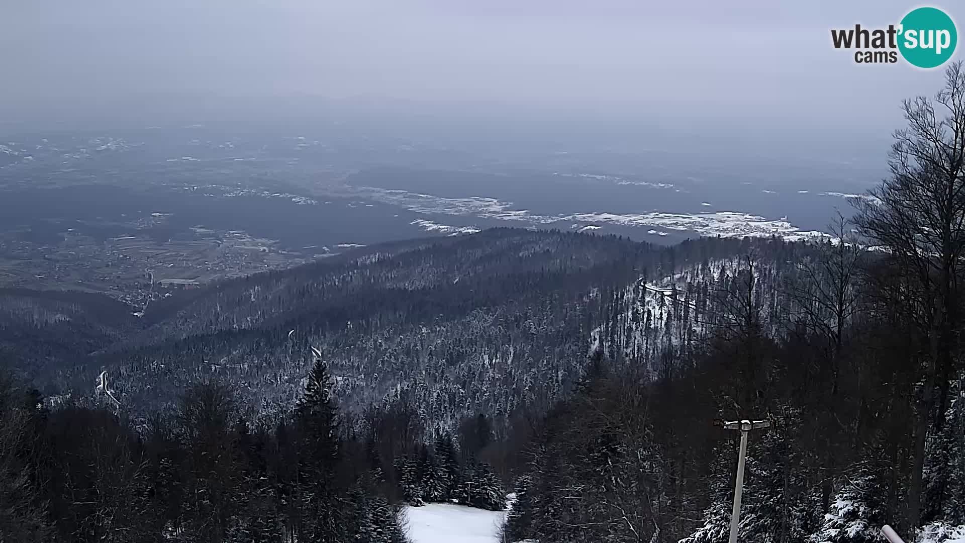 Sljeme webcam – Panorama