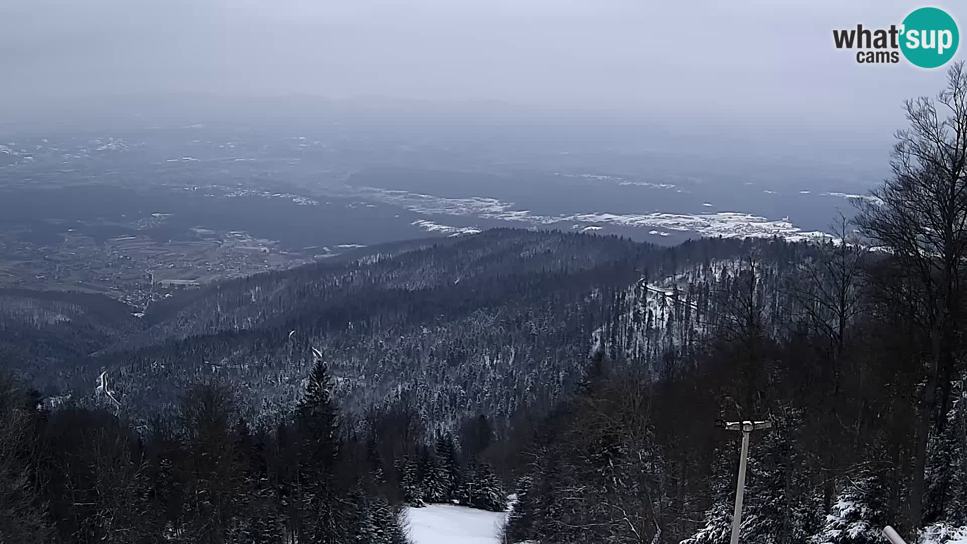 Sljeme webcam – Panorama