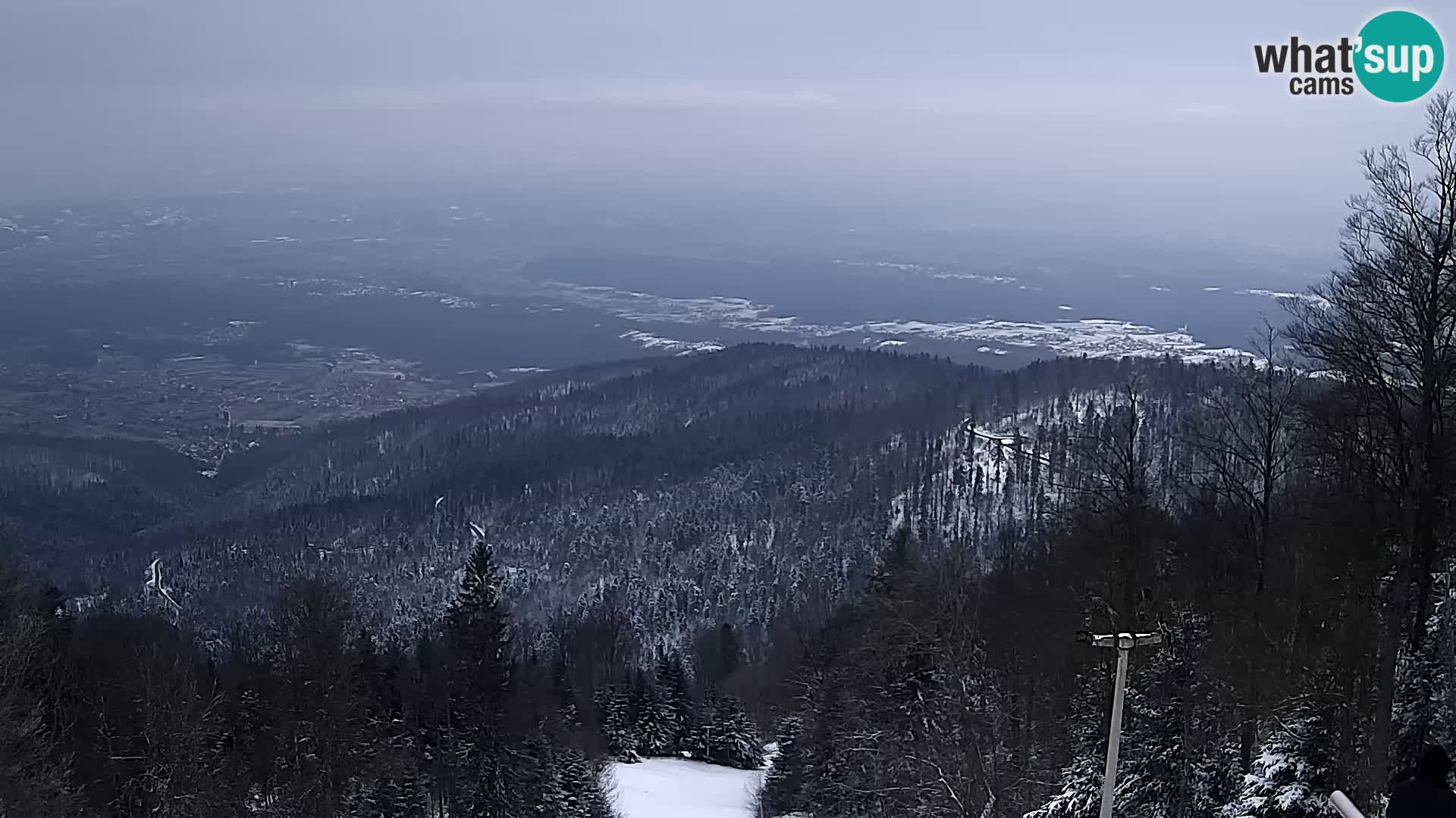 Sljeme spletna kamera – Panorama