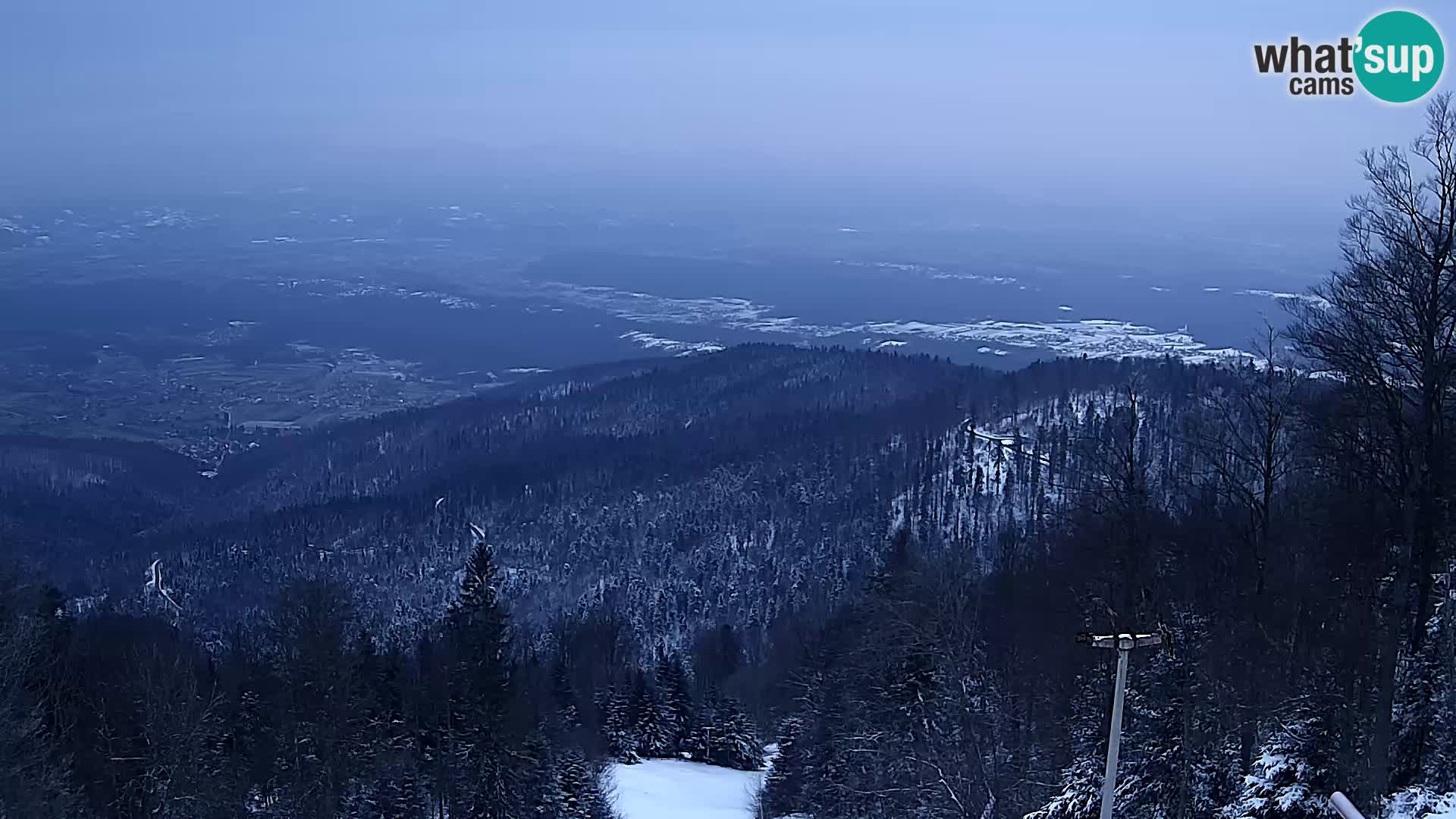 Sljeme webcam – Panorama