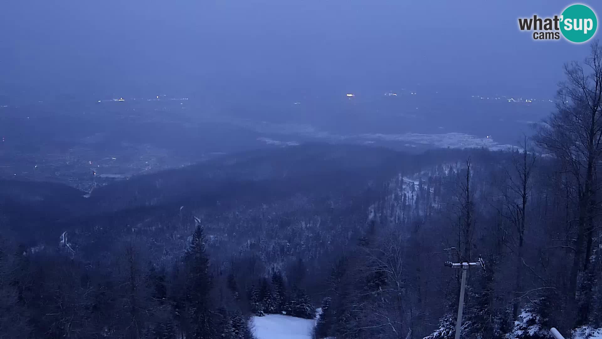 Sljeme webcam – Panorama