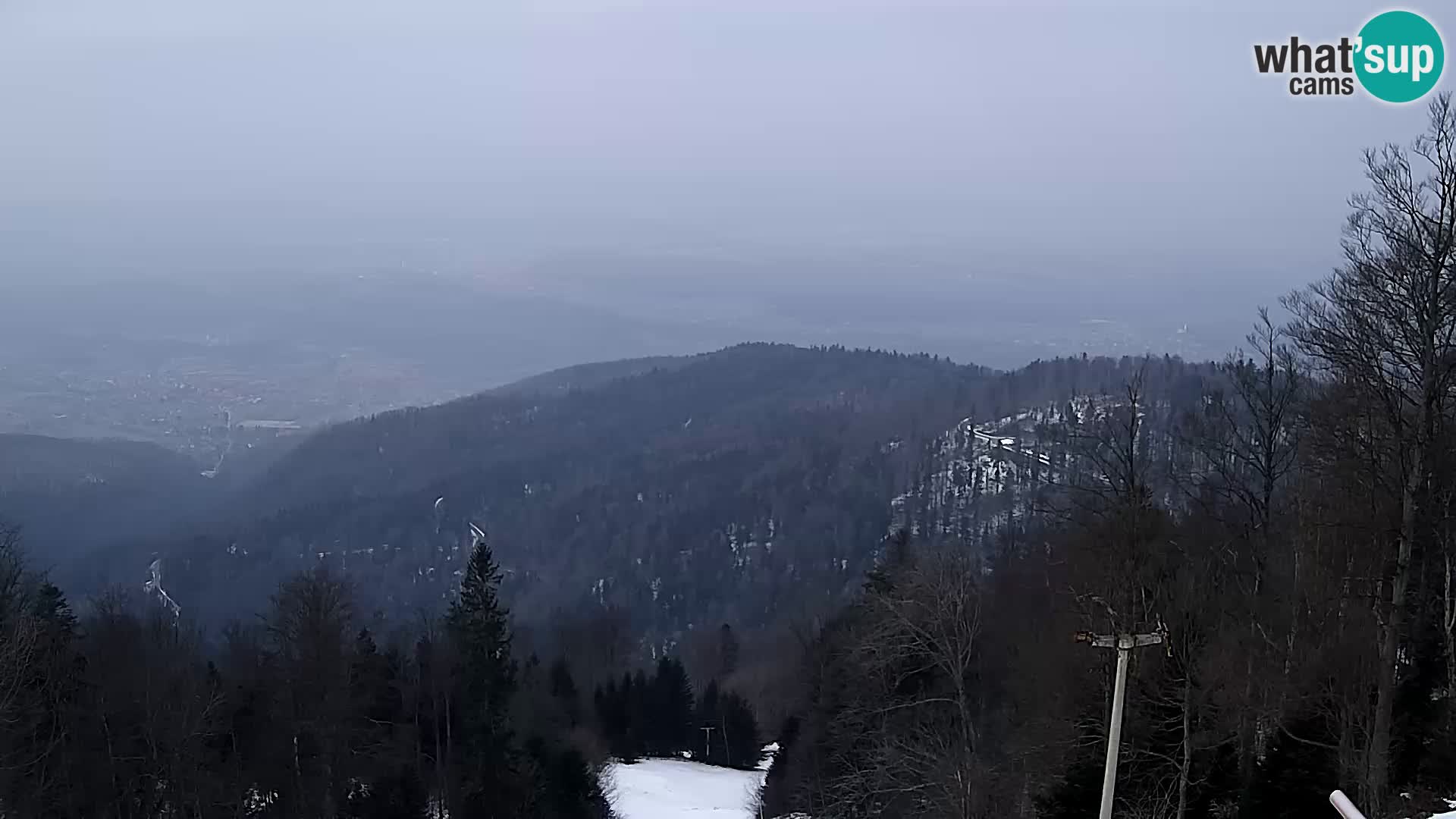 Sljeme webcam – panorama