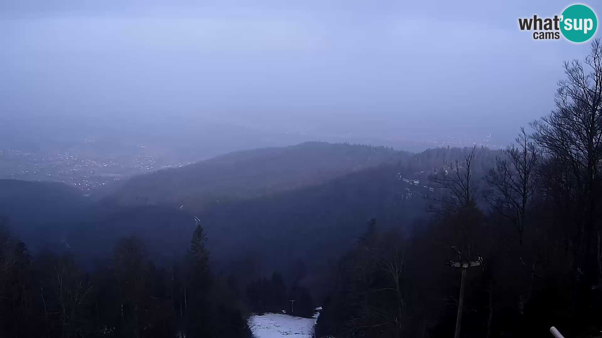 Sljeme webcam – Panorama