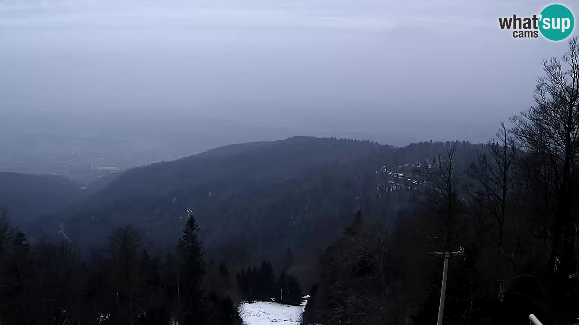 Sljeme webcam – Panorama