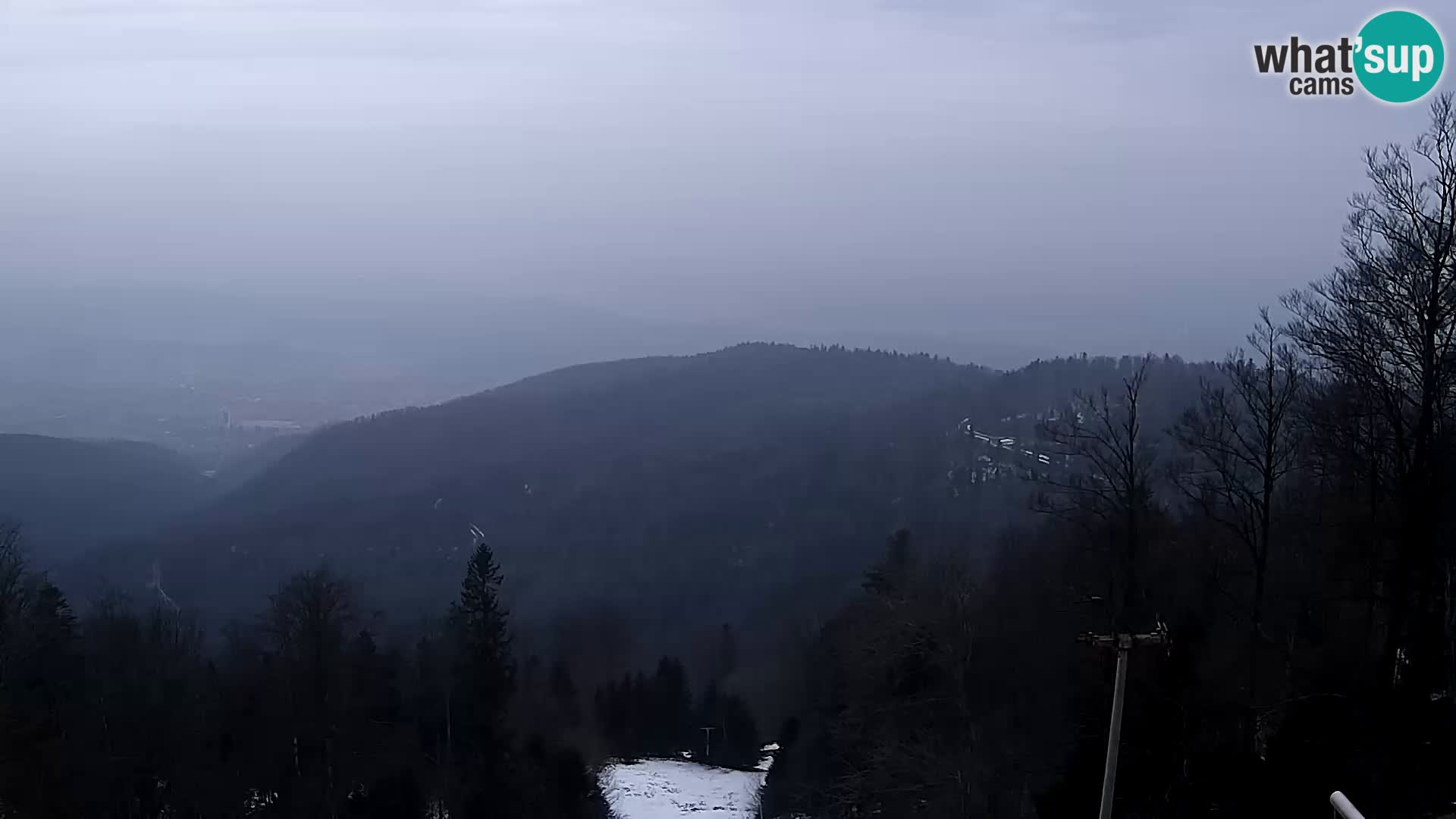 Sljeme webcam – Panorama