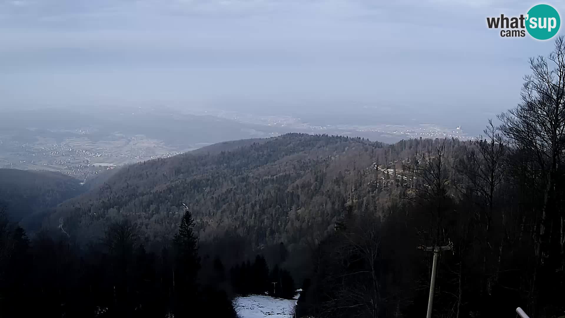 Sljeme webcam – Panorama