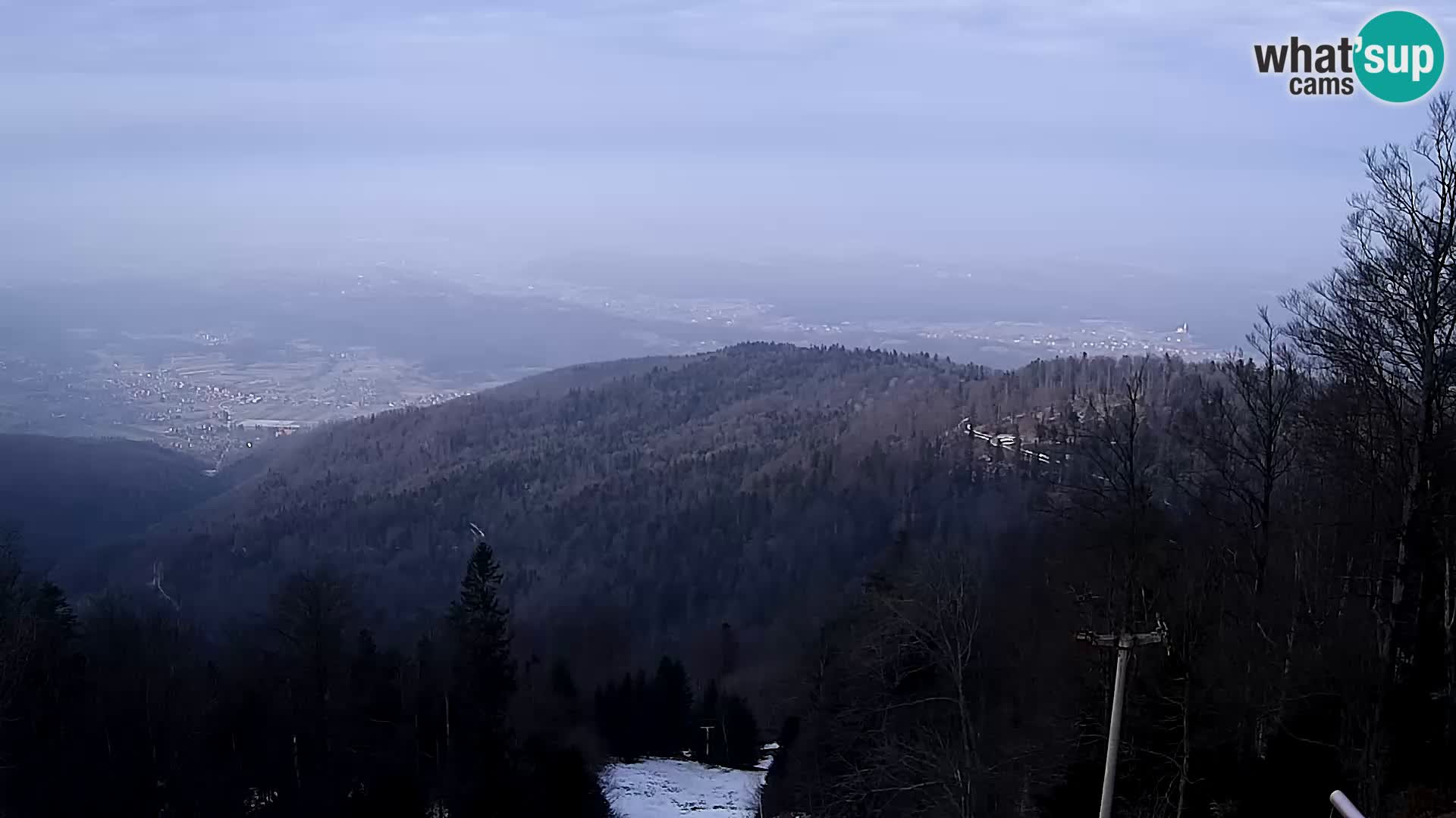 Sljeme webcam – panorama