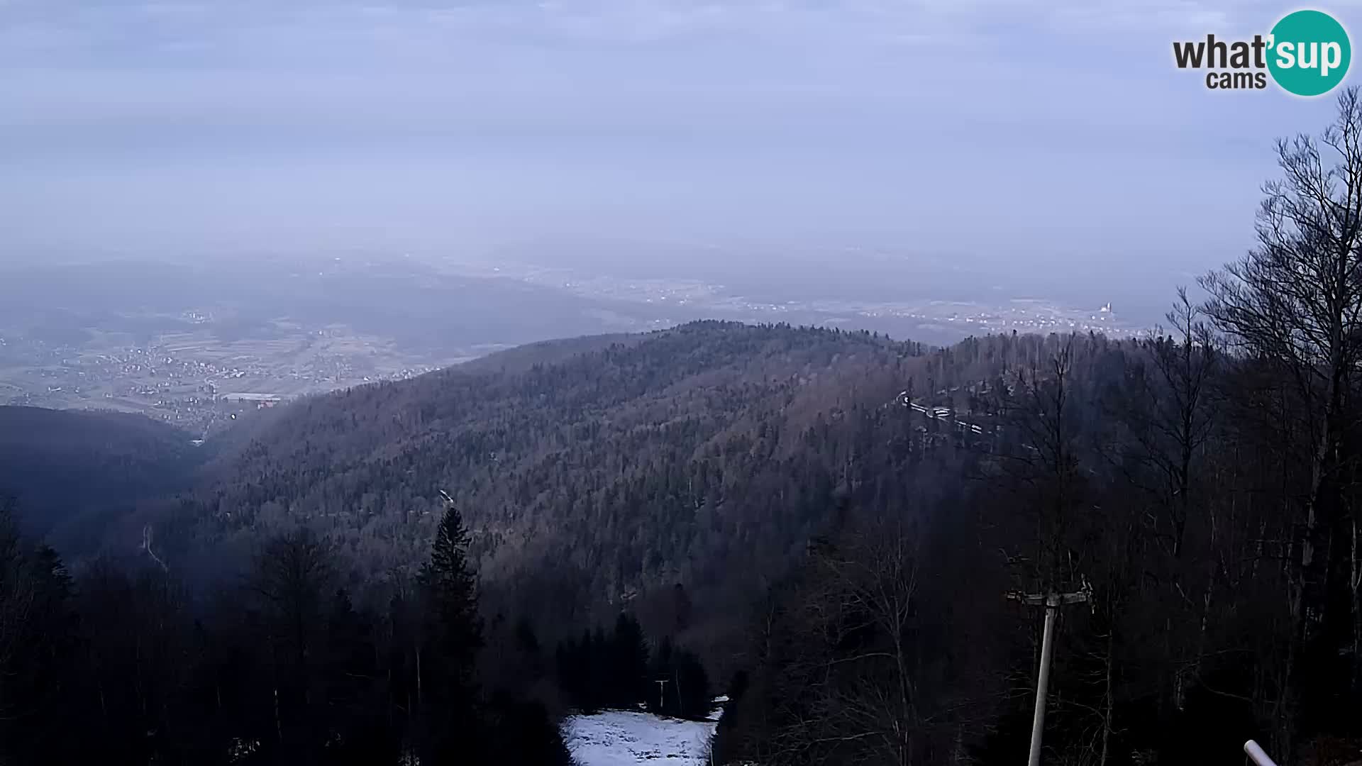 Sljeme webcam – Panorama