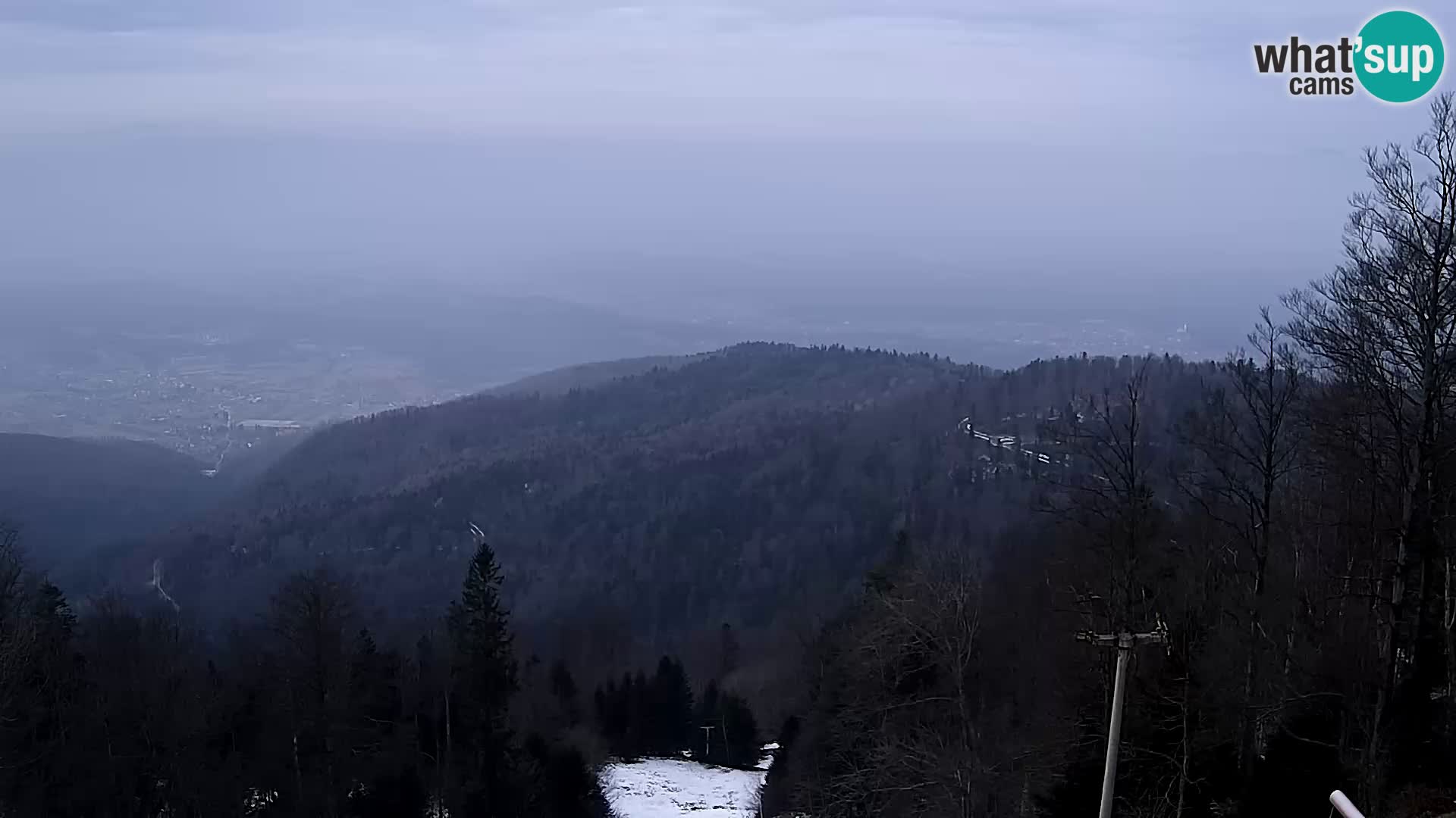 Sljeme webcam – Panorama