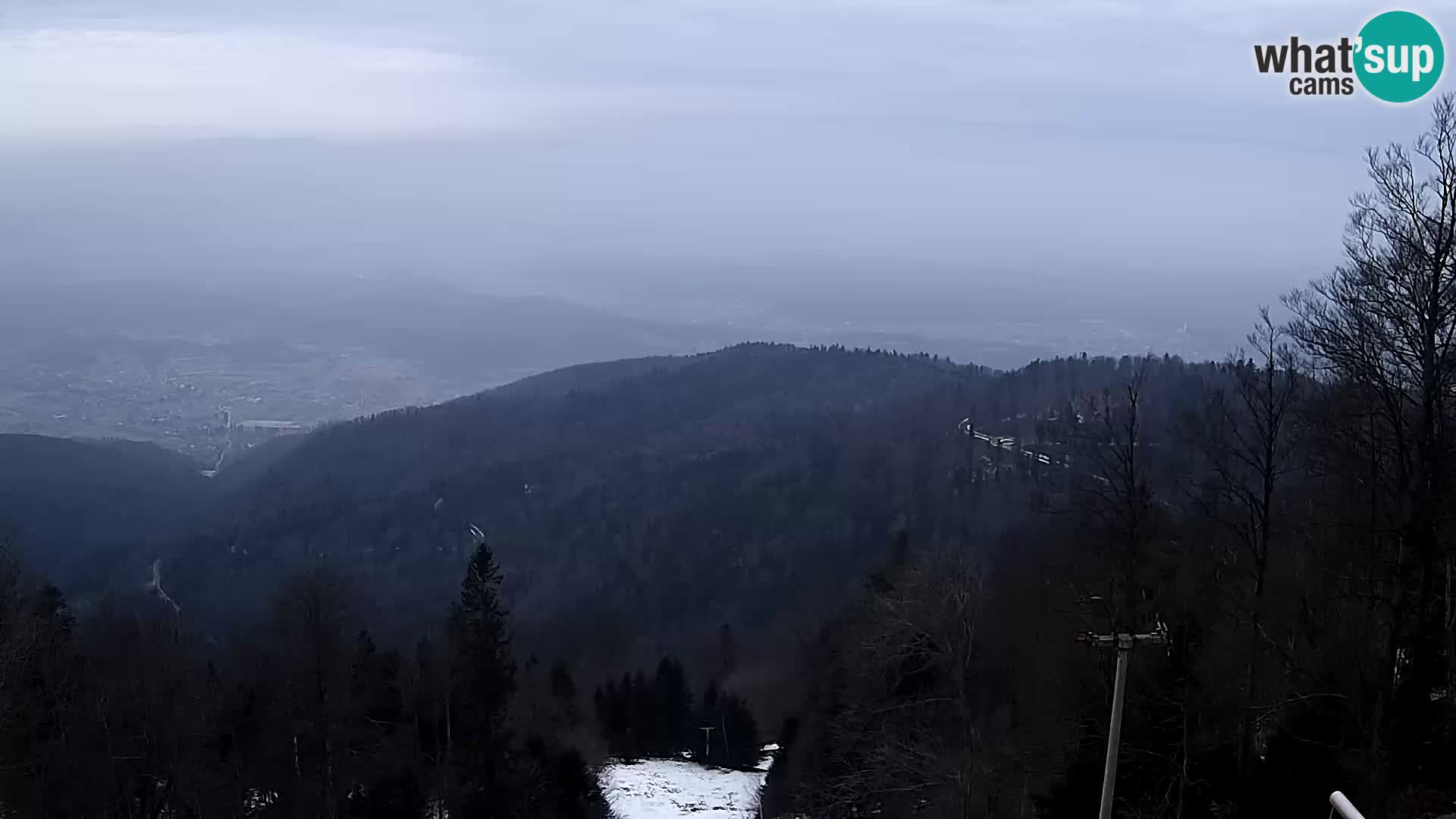 Sljeme webcam – Panorama