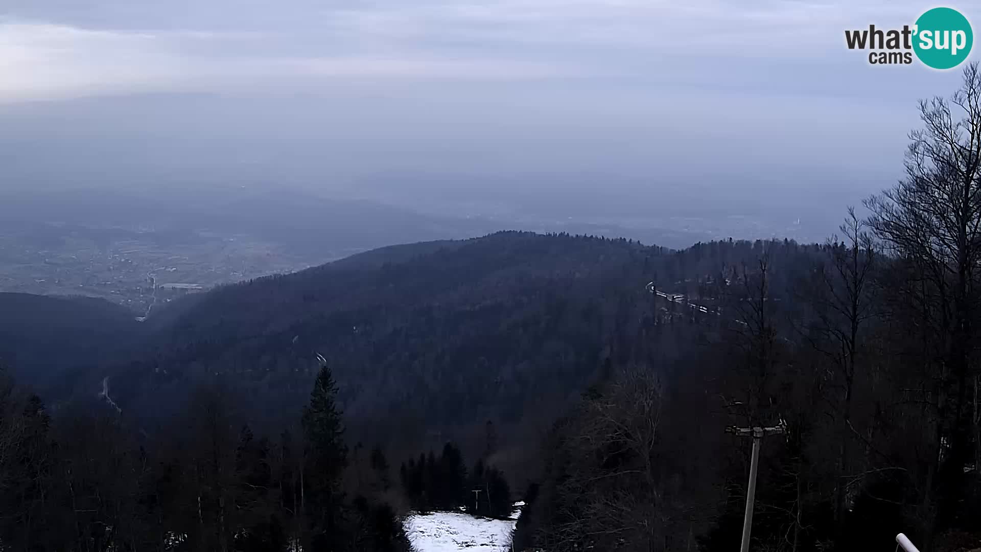 Sljeme webcam – Panorama