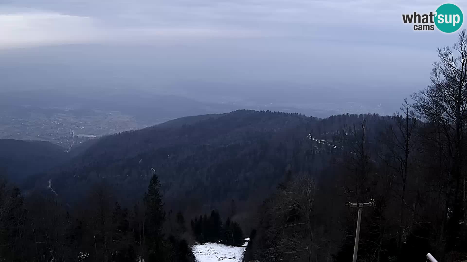 Sljeme webcam – Panorama