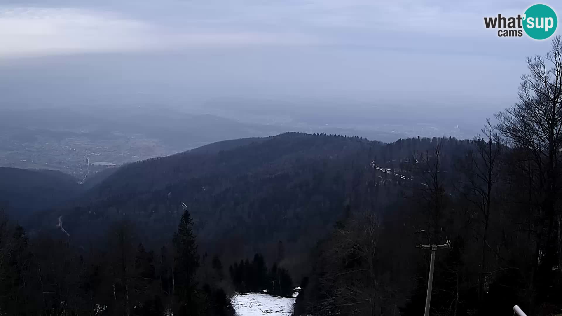 Sljeme webcam – Panorama