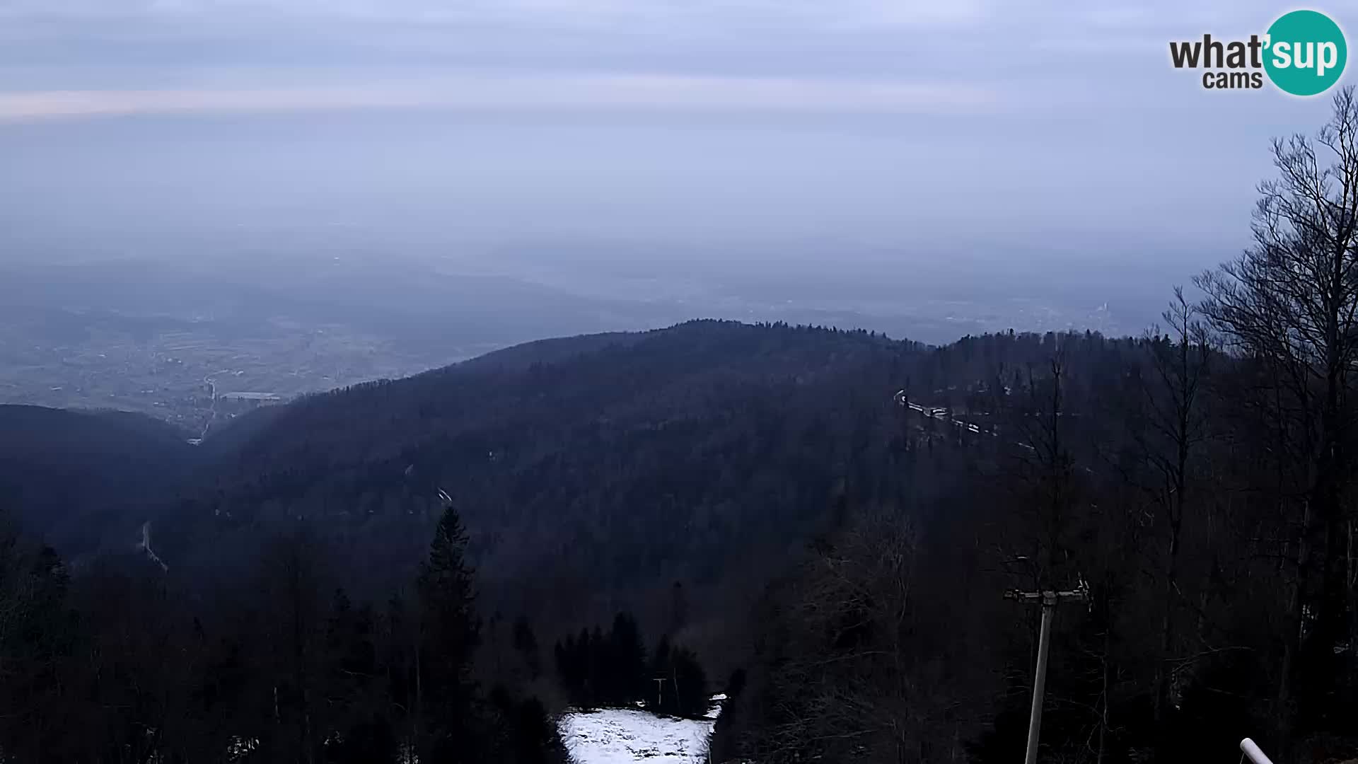 Sljeme spletna kamera – Panorama