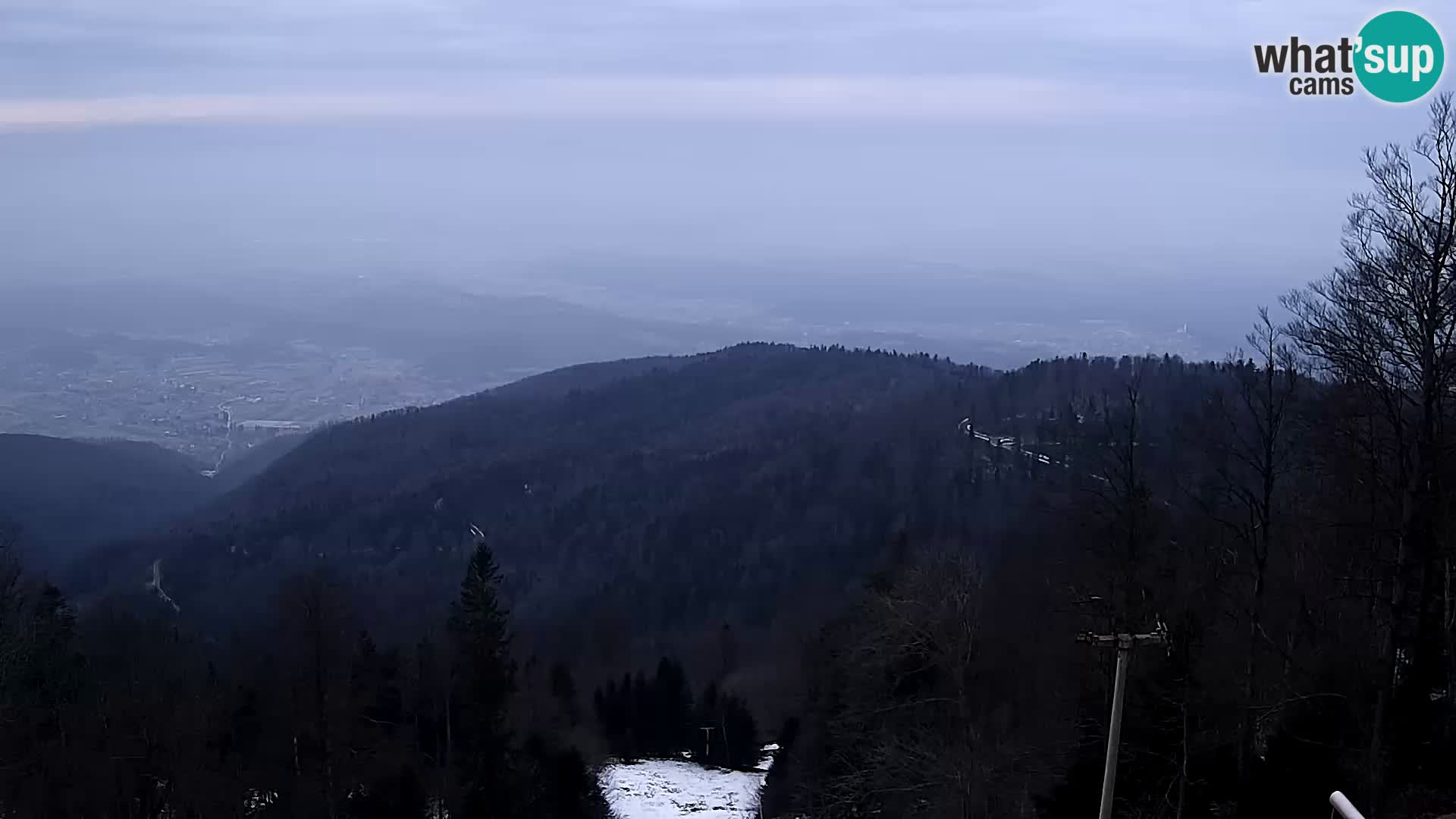 Sljeme spletna kamera – Panorama