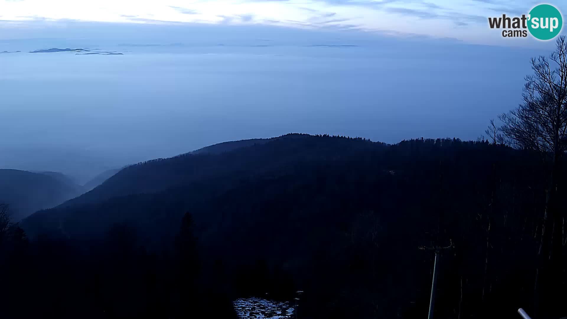 Sljeme webcam – Panorama