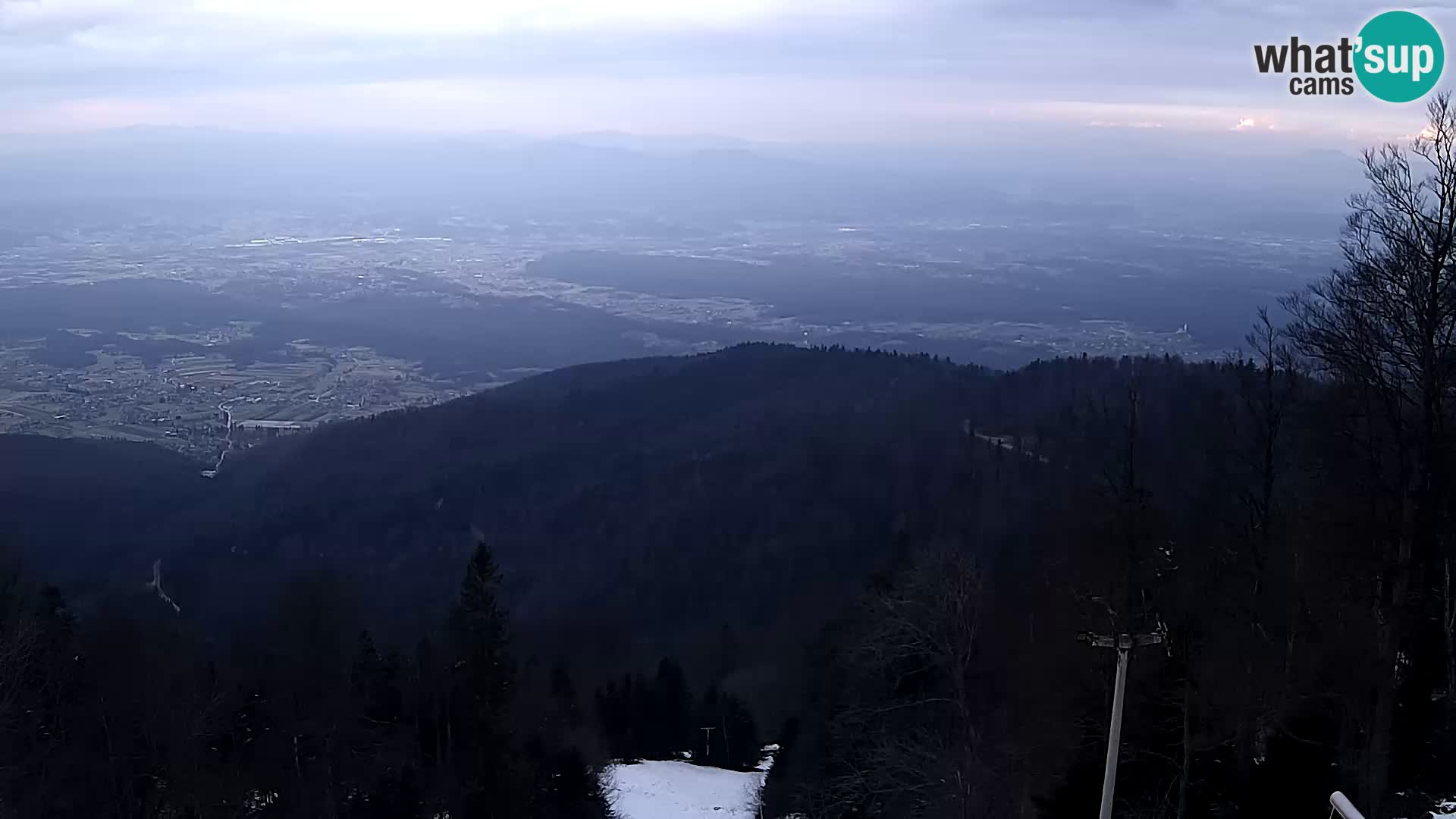 Sljeme webcam – panorama