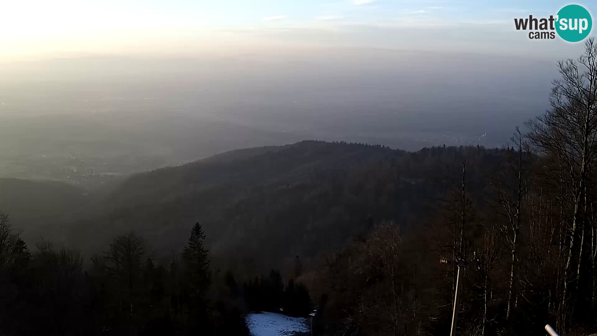 Sljeme webcam – panorama