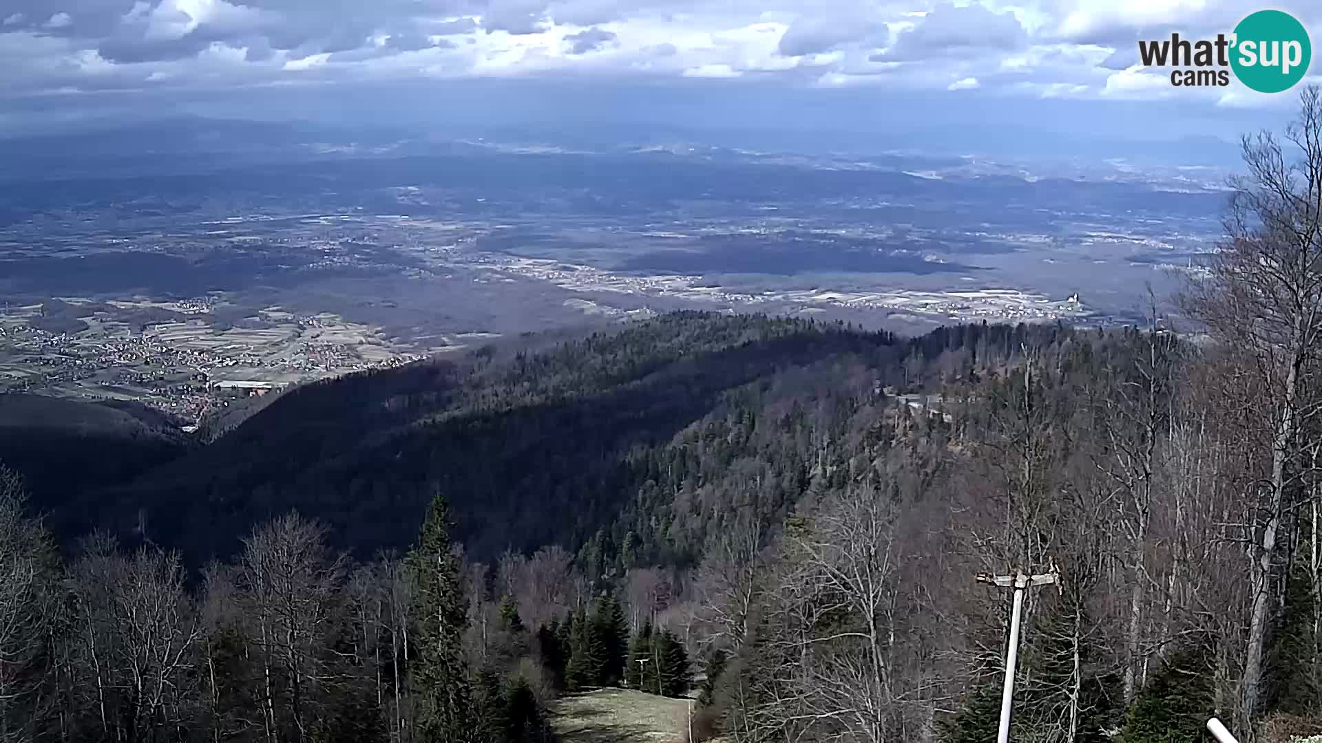 Sljeme webcam – Panorama