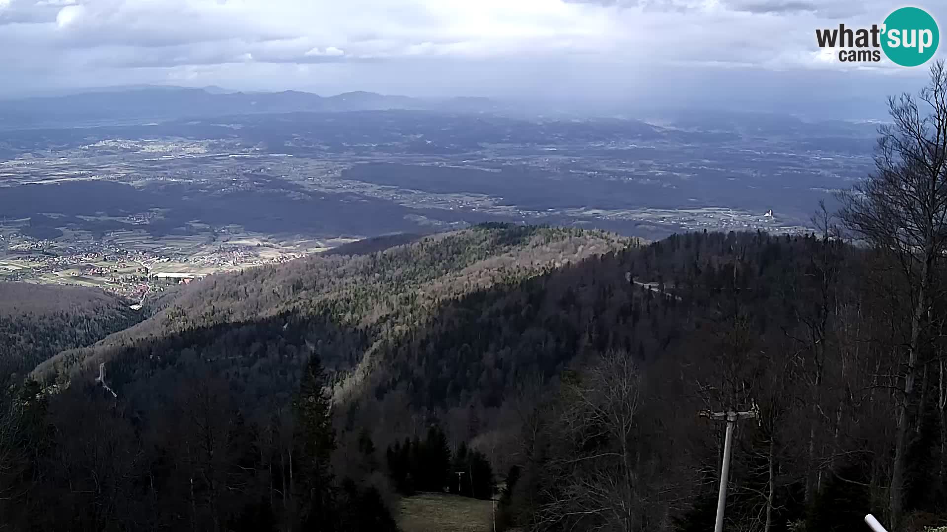 Sljeme webcam – Panorama