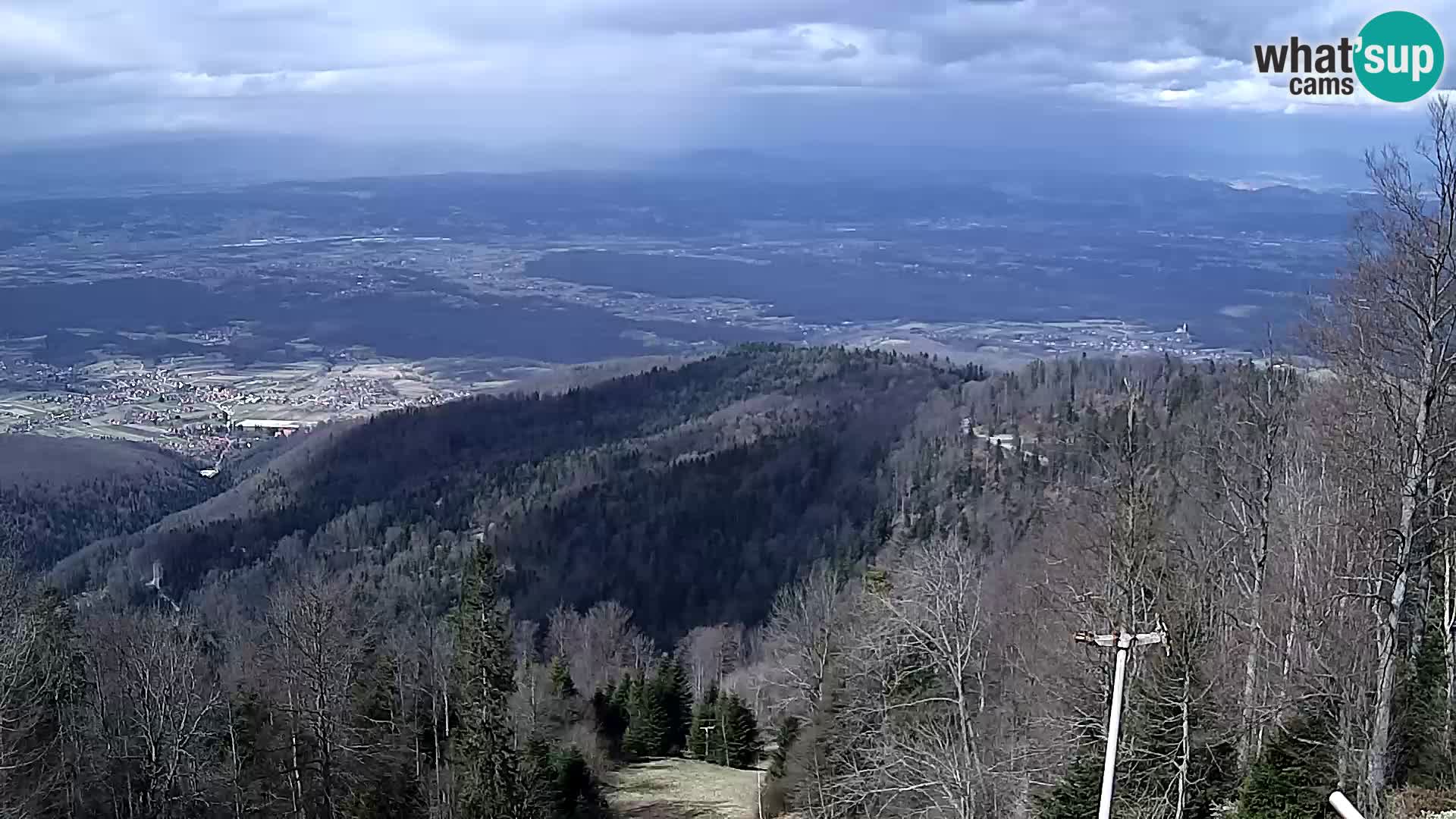 Sljeme webcam – Panorama