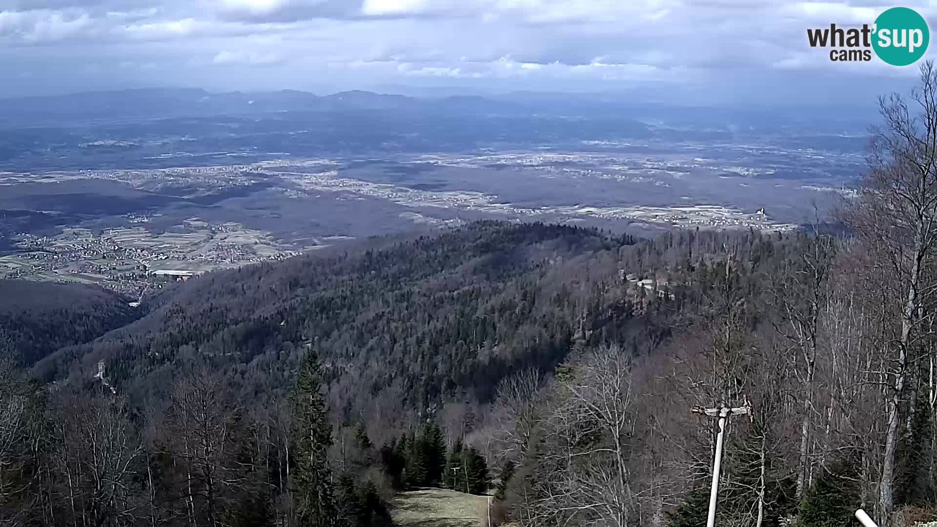 Sljeme webcam – Panorama