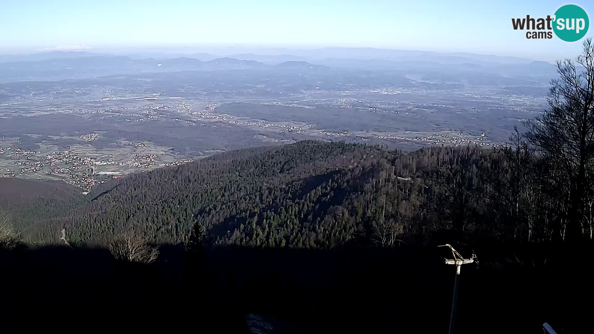 Sljeme webcam – Panorama