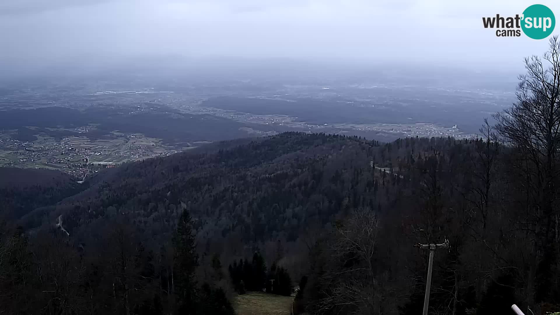 Sljeme webcam – panorama