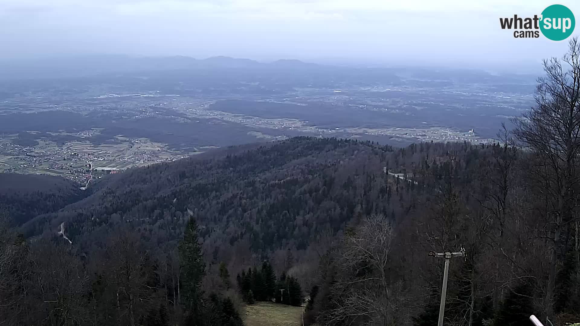 Sljeme webcam – Panorama