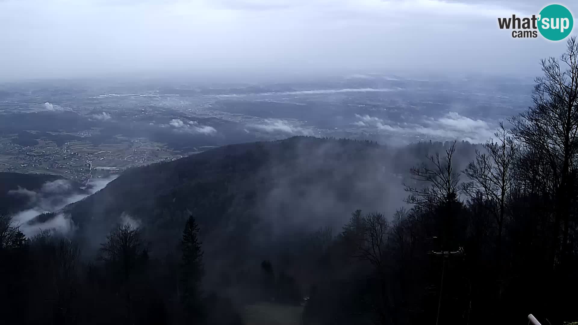 Sljeme webcam – Panorama