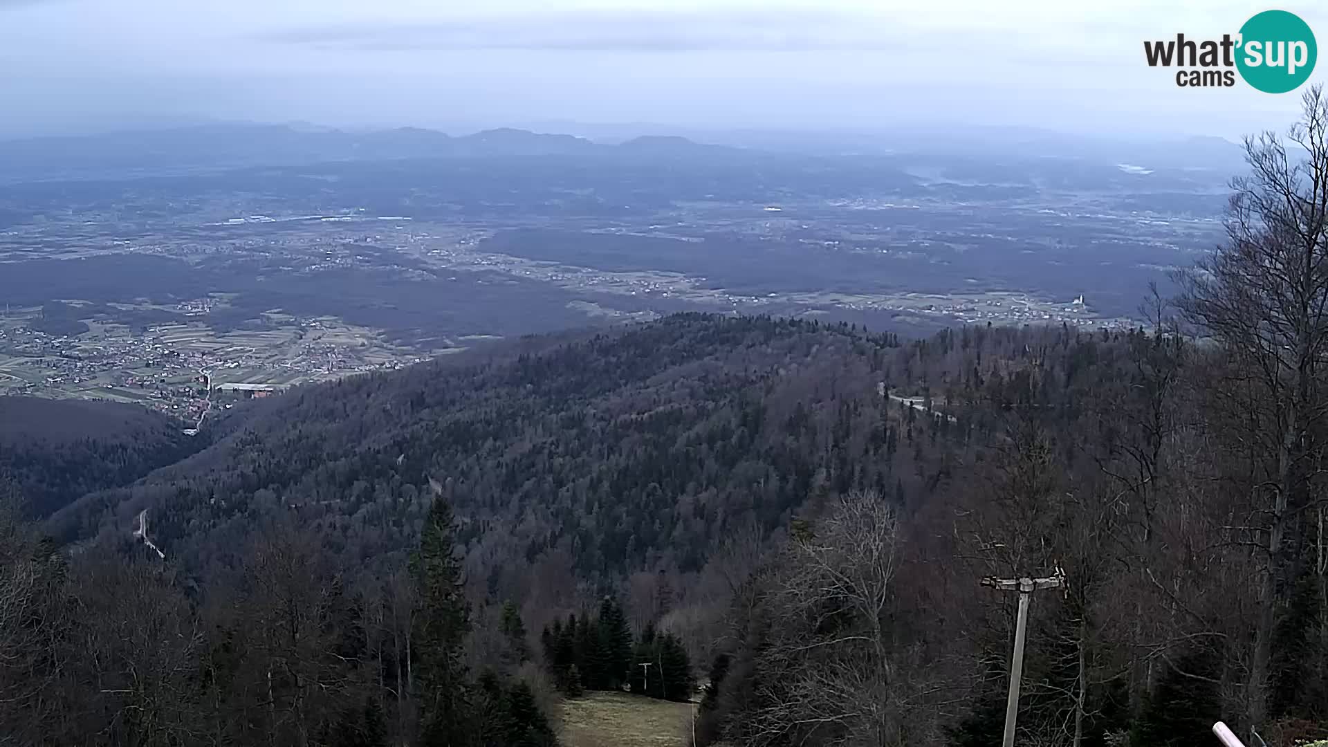 Sljeme webcam – Panorama