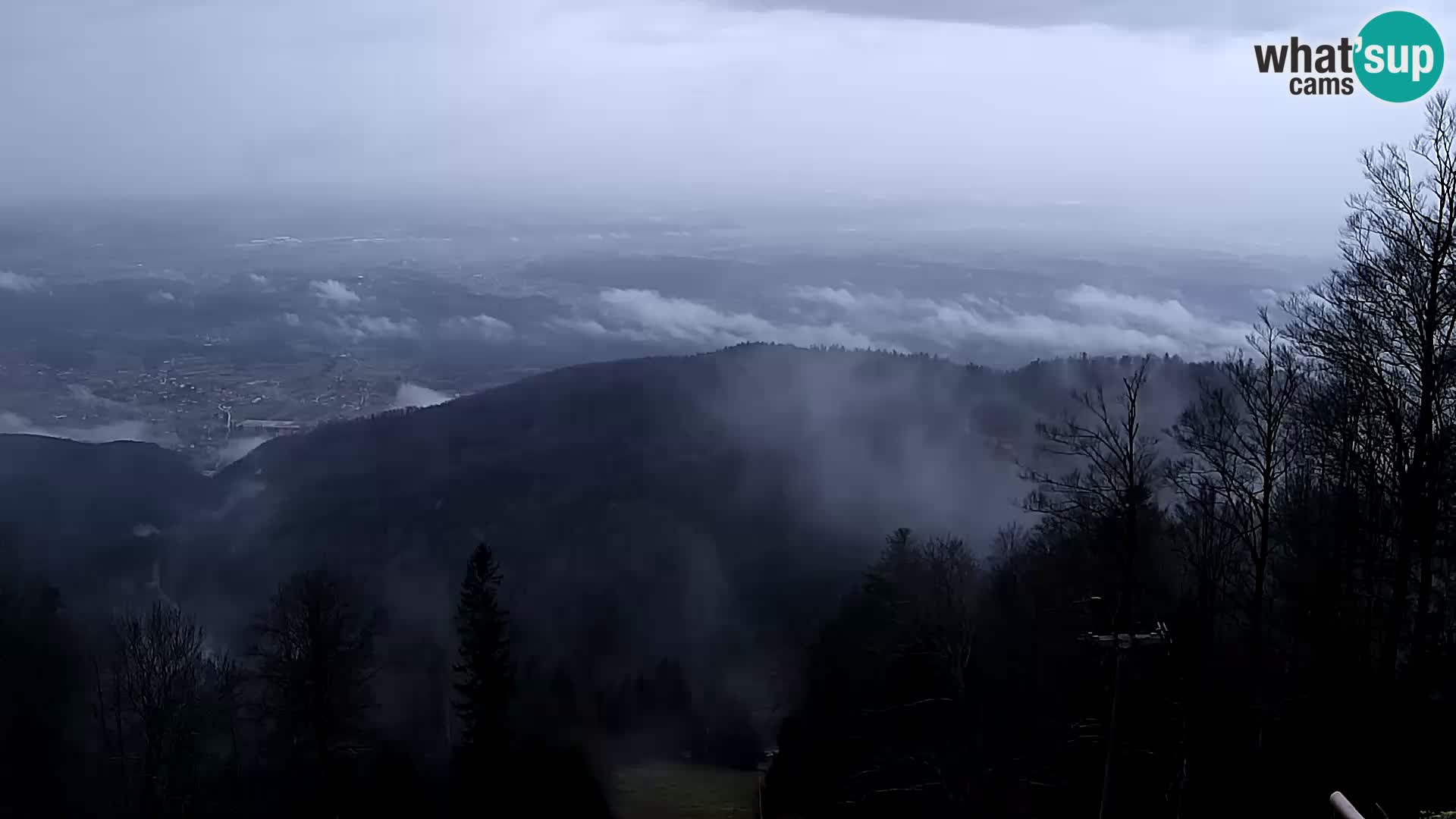 Sljeme webcam – Panorama