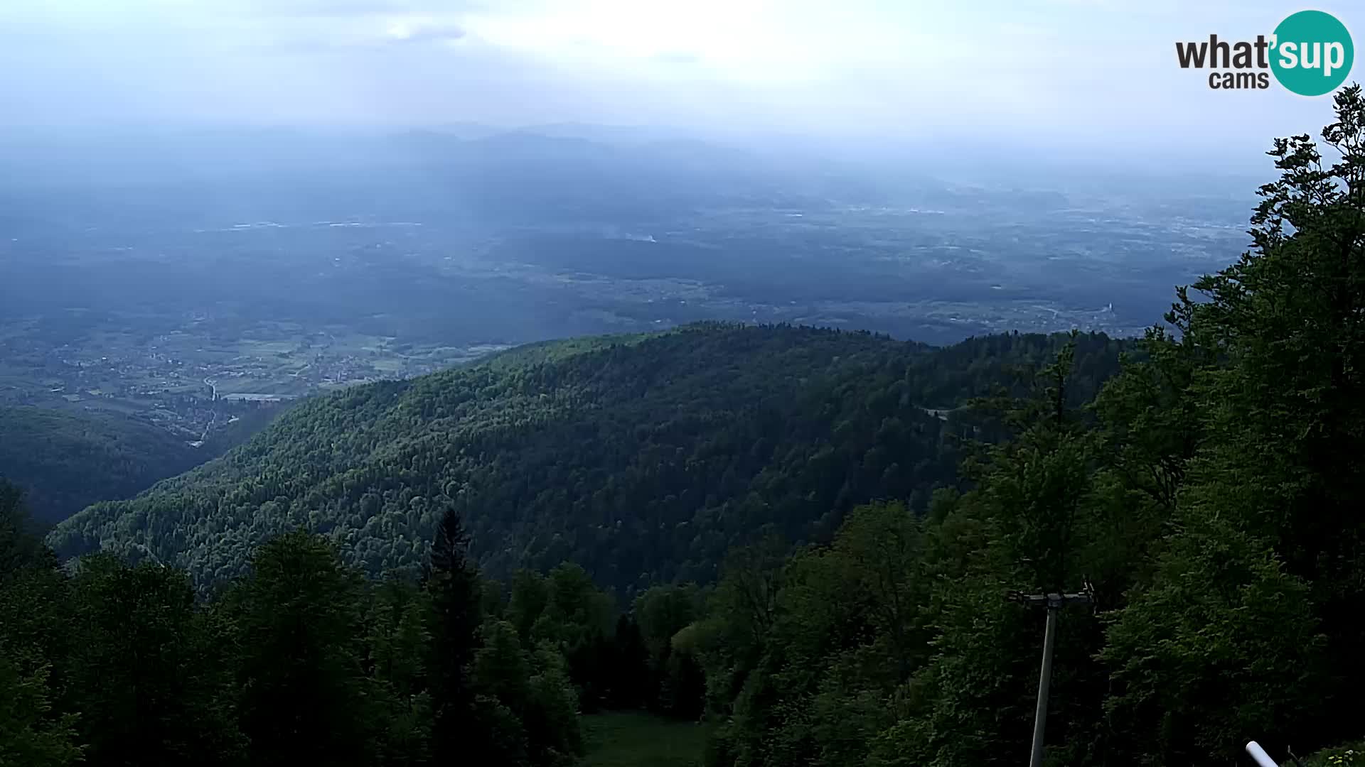 Sljeme webcam – Panorama