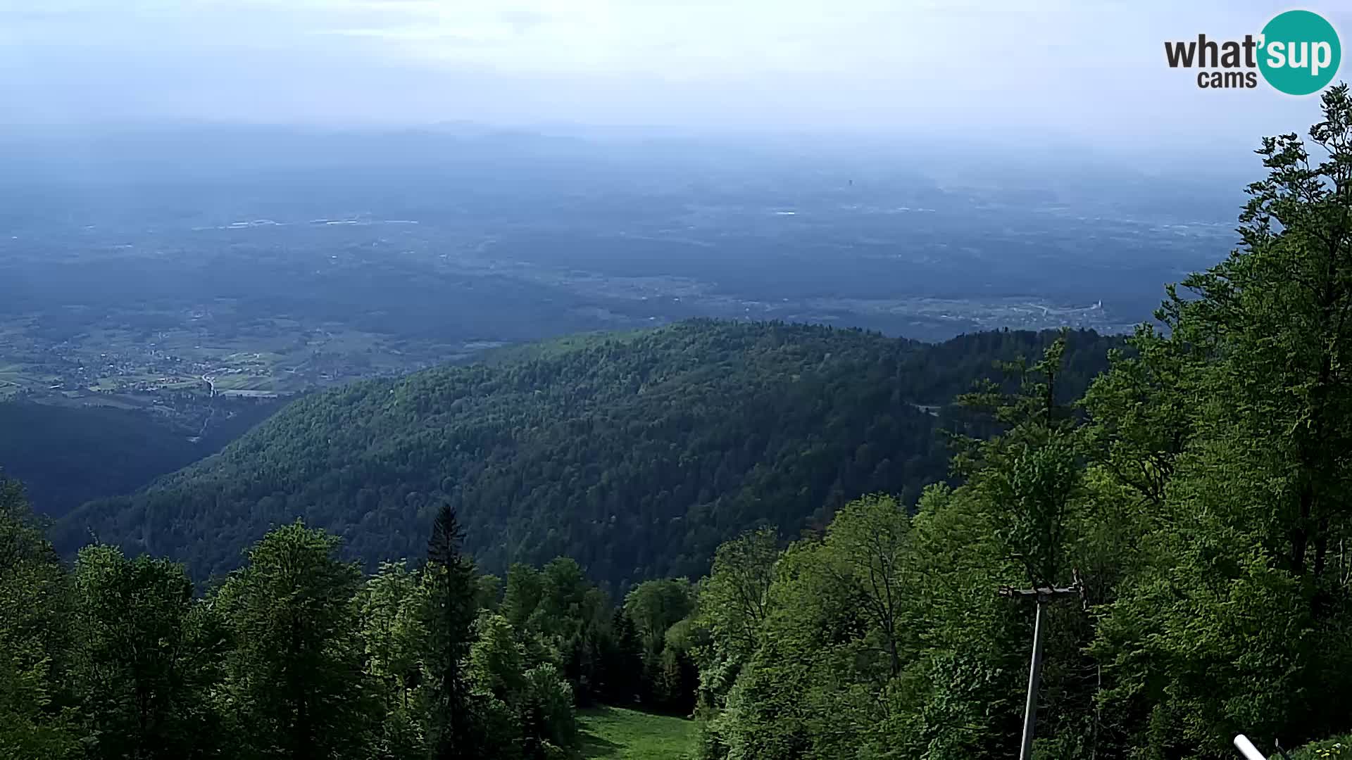 Sljeme webcam – Panorama