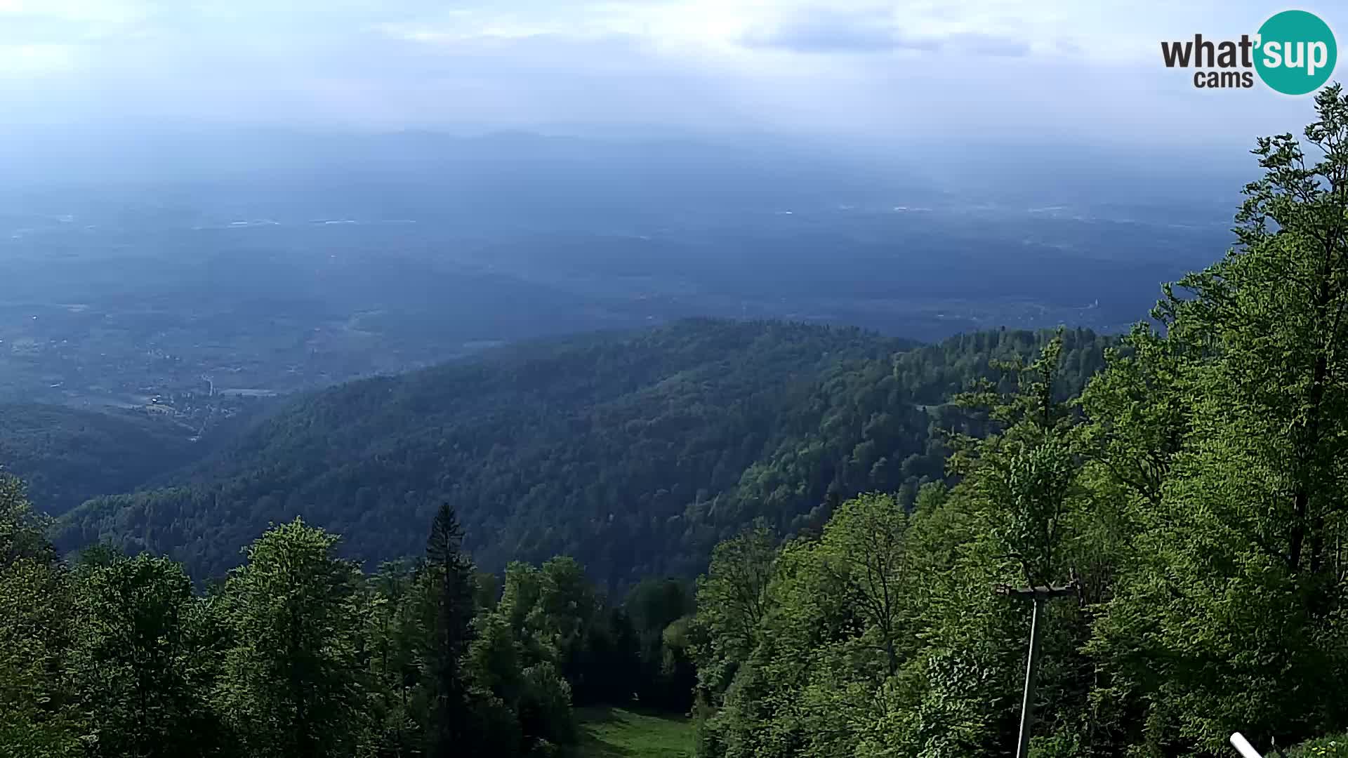 Sljeme webcam – Panorama