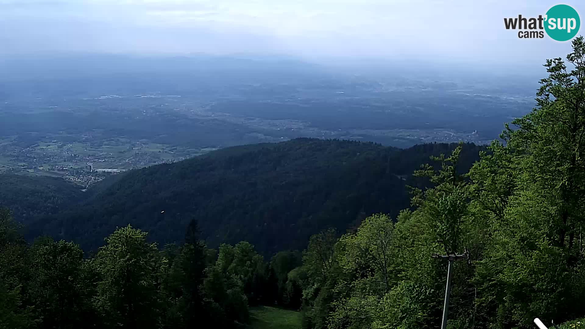 Sljeme webcam – Panorama