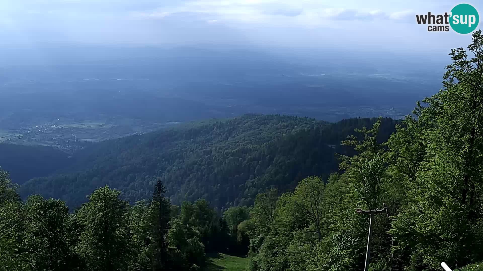 Sljeme webcam – Panorama