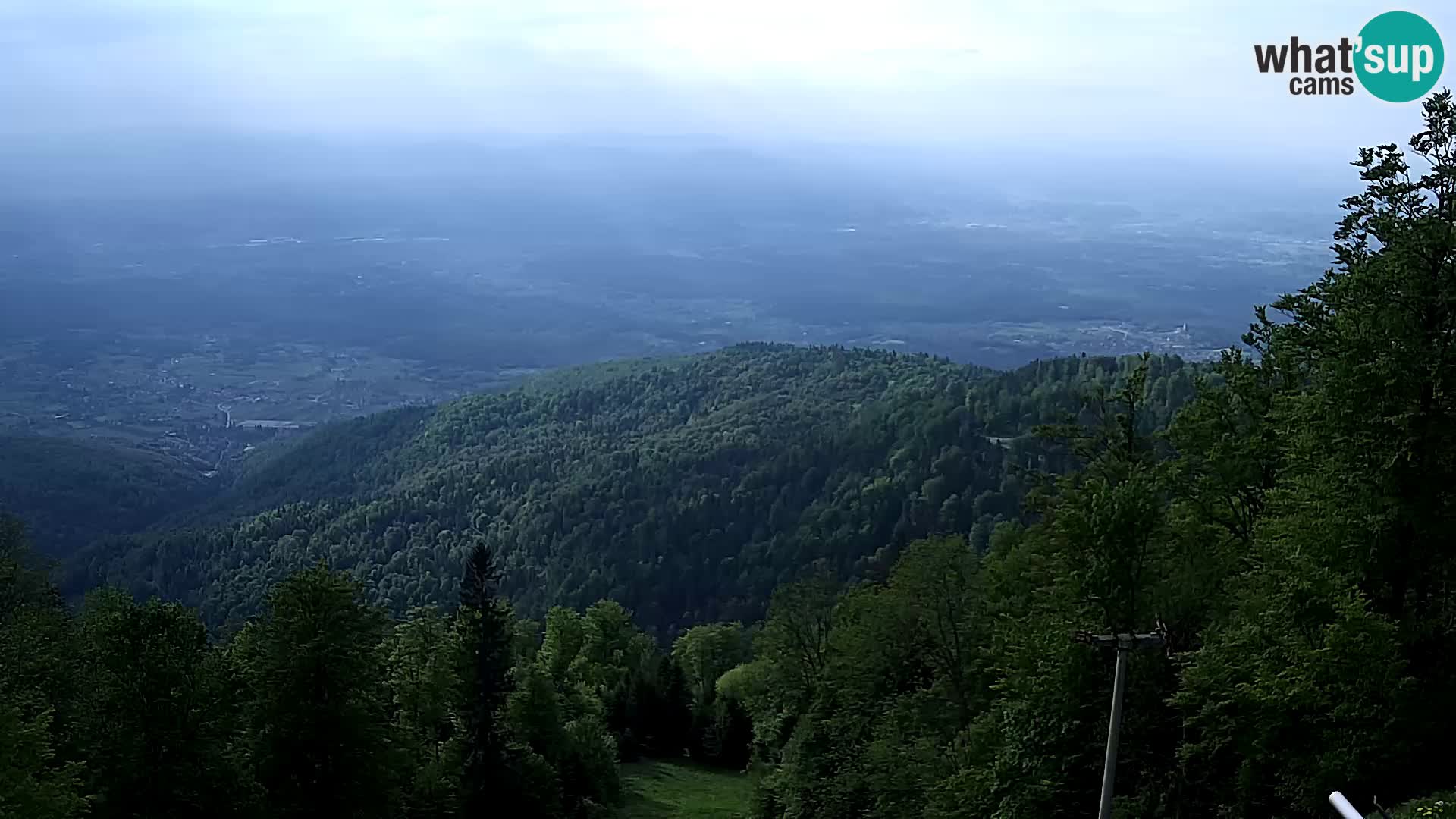 Sljeme webcam – panorama