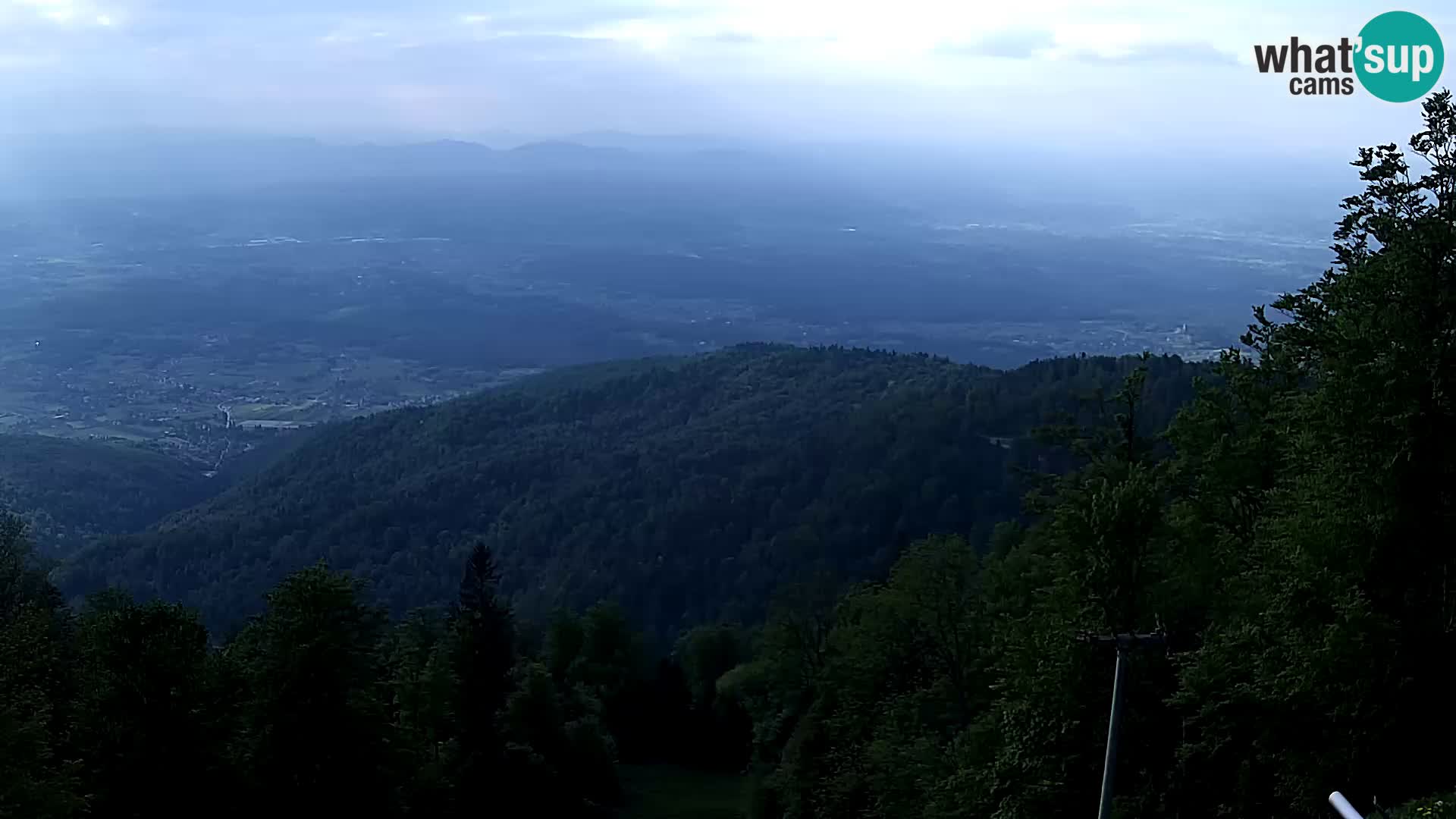 Sljeme webcam – Panorama