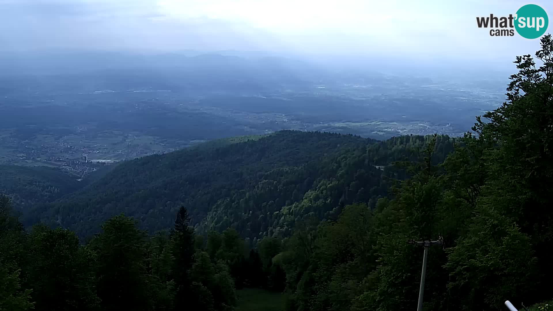 Sljeme webcam – Panorama