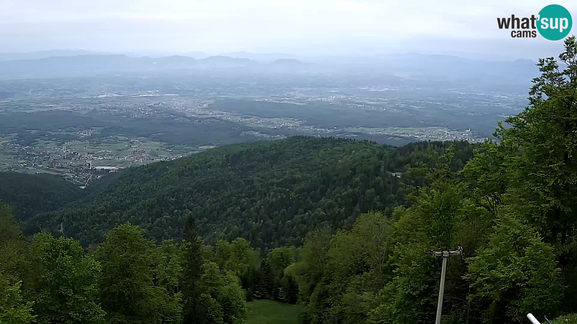 Sljeme spletna kamera – Panorama