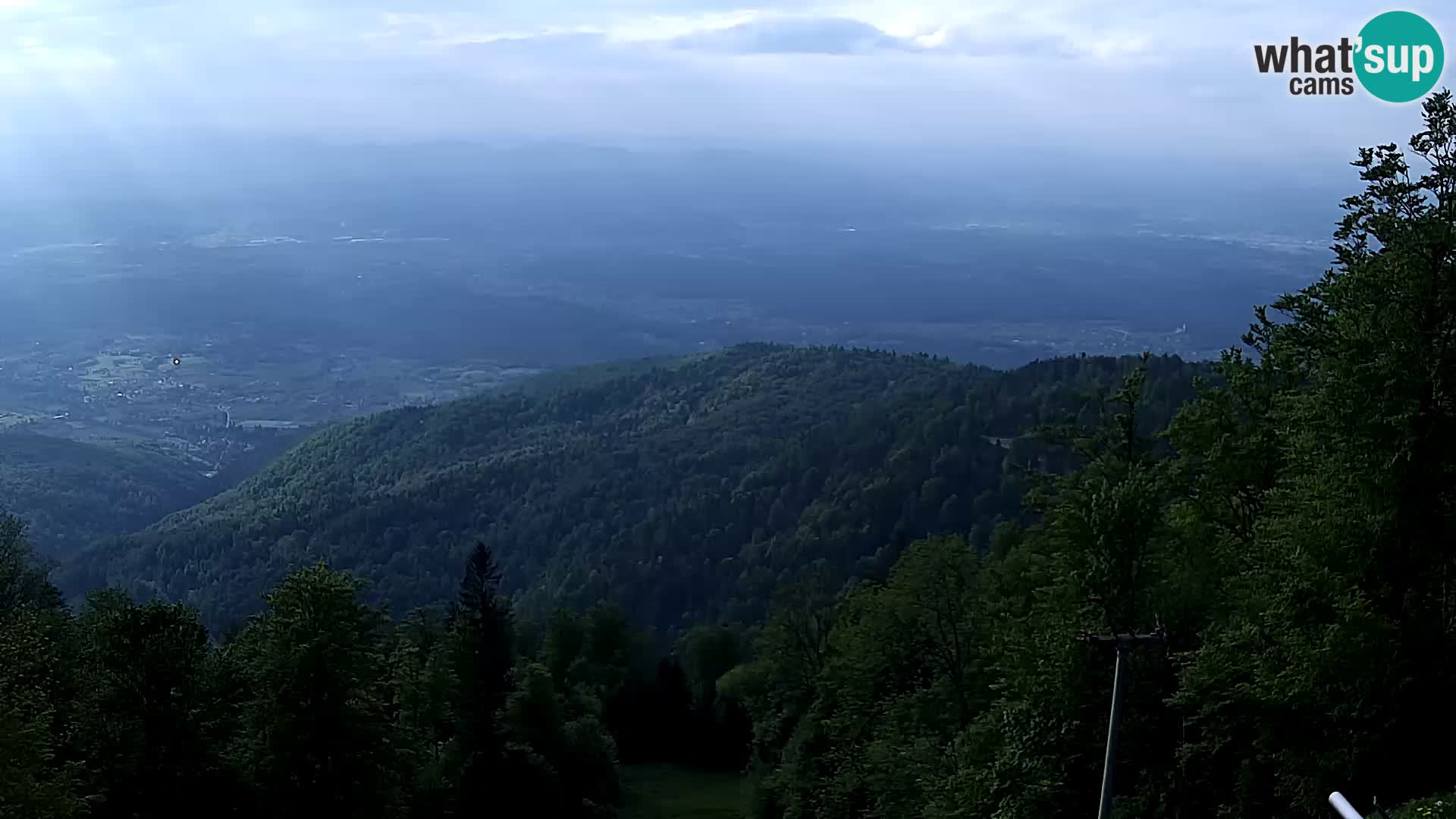 Sljeme webcam – Panorama