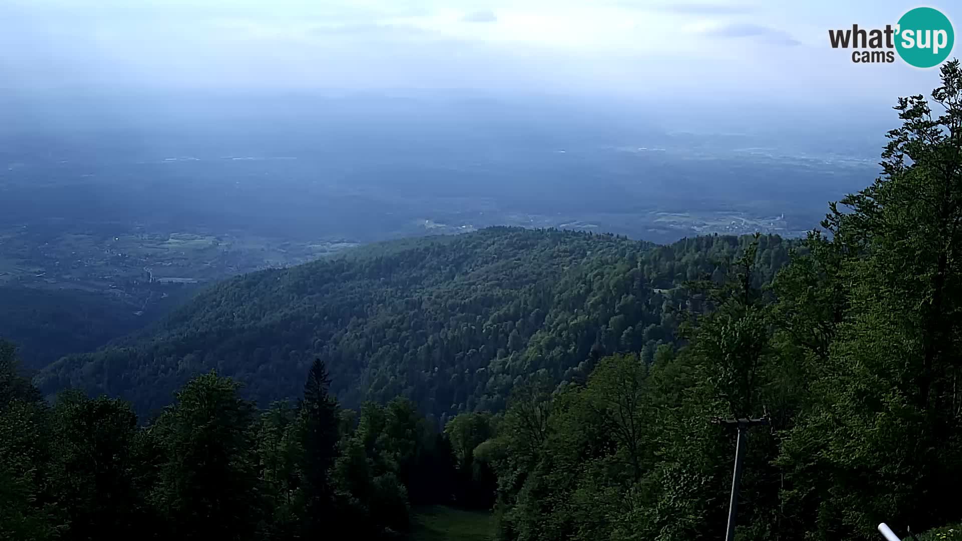 Sljeme webcam – Panorama