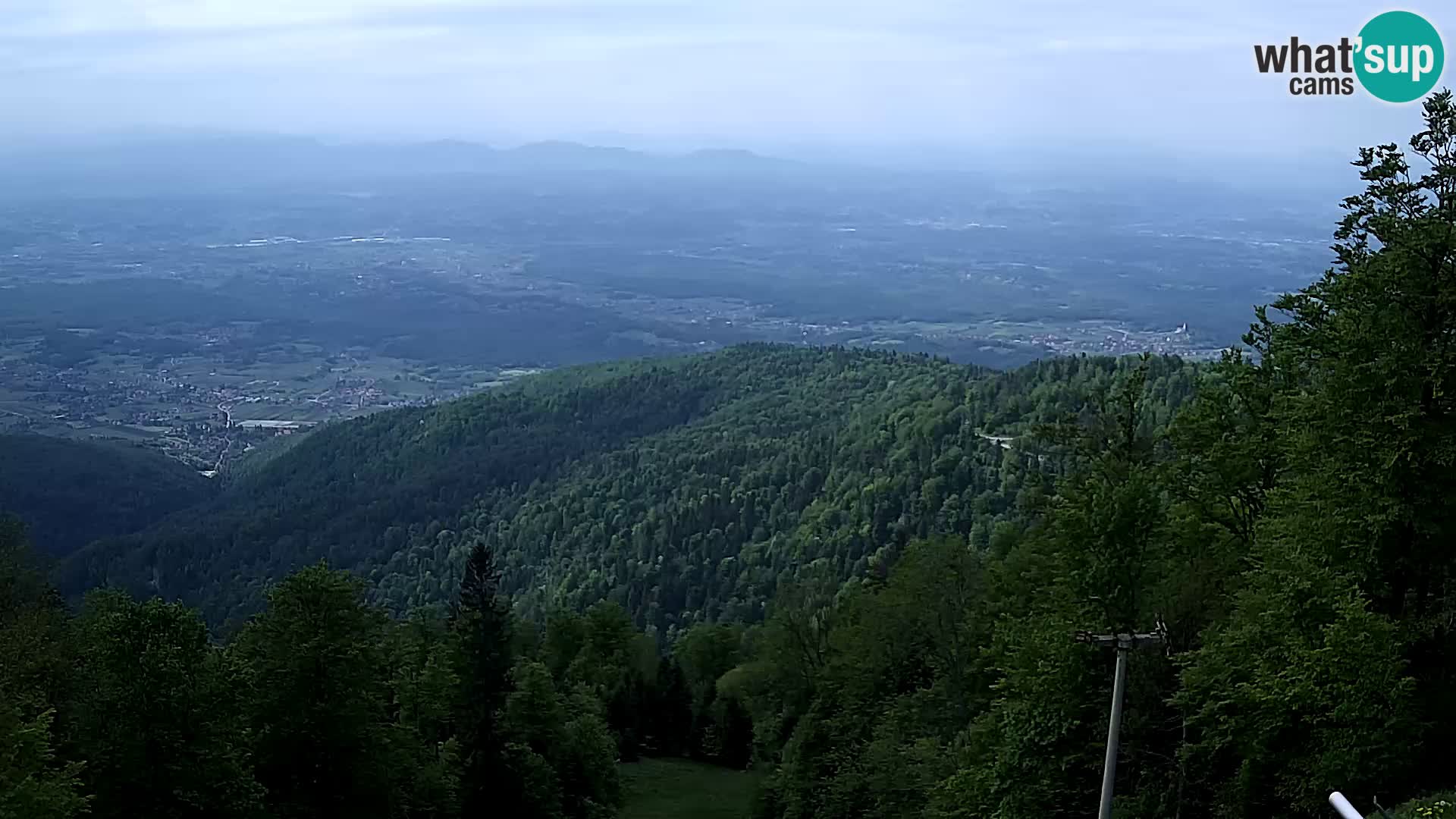 Sljeme spletna kamera – Panorama