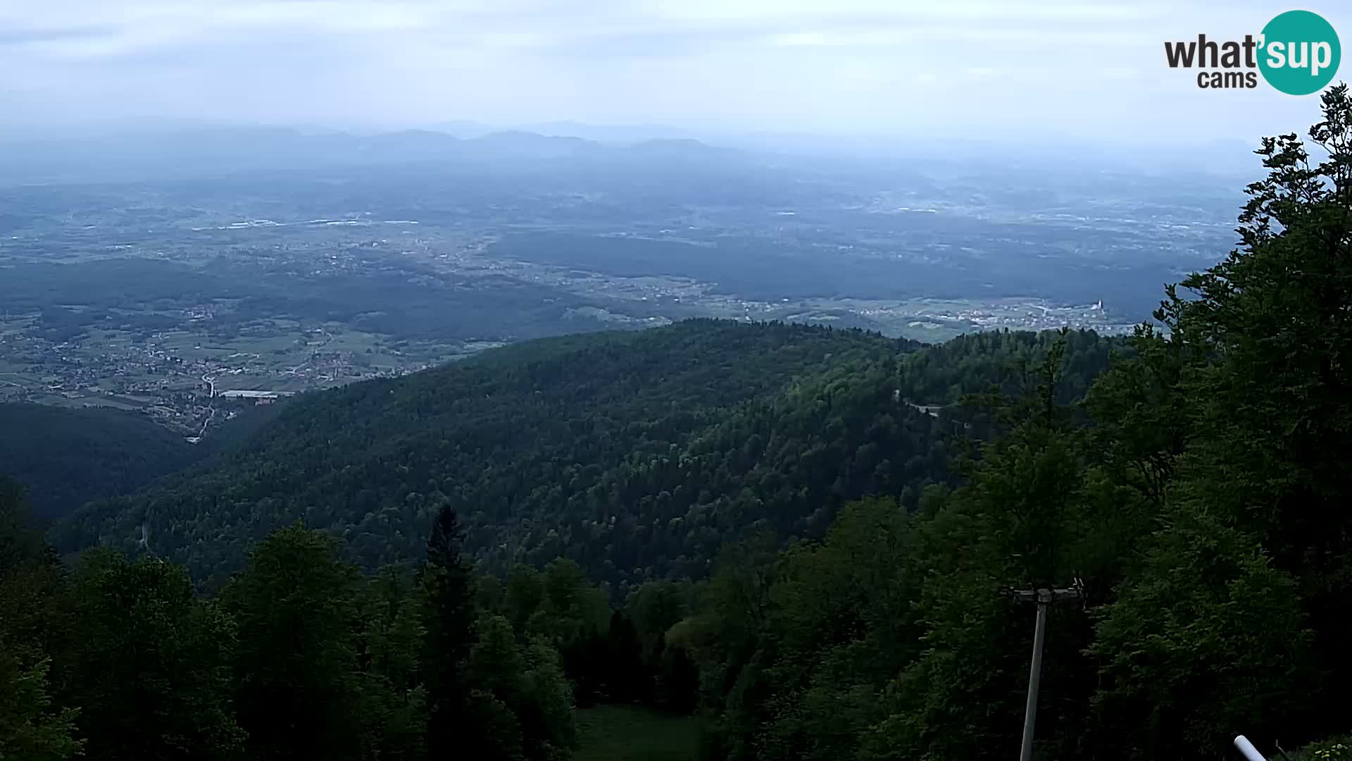 Sljeme webcam – Panorama