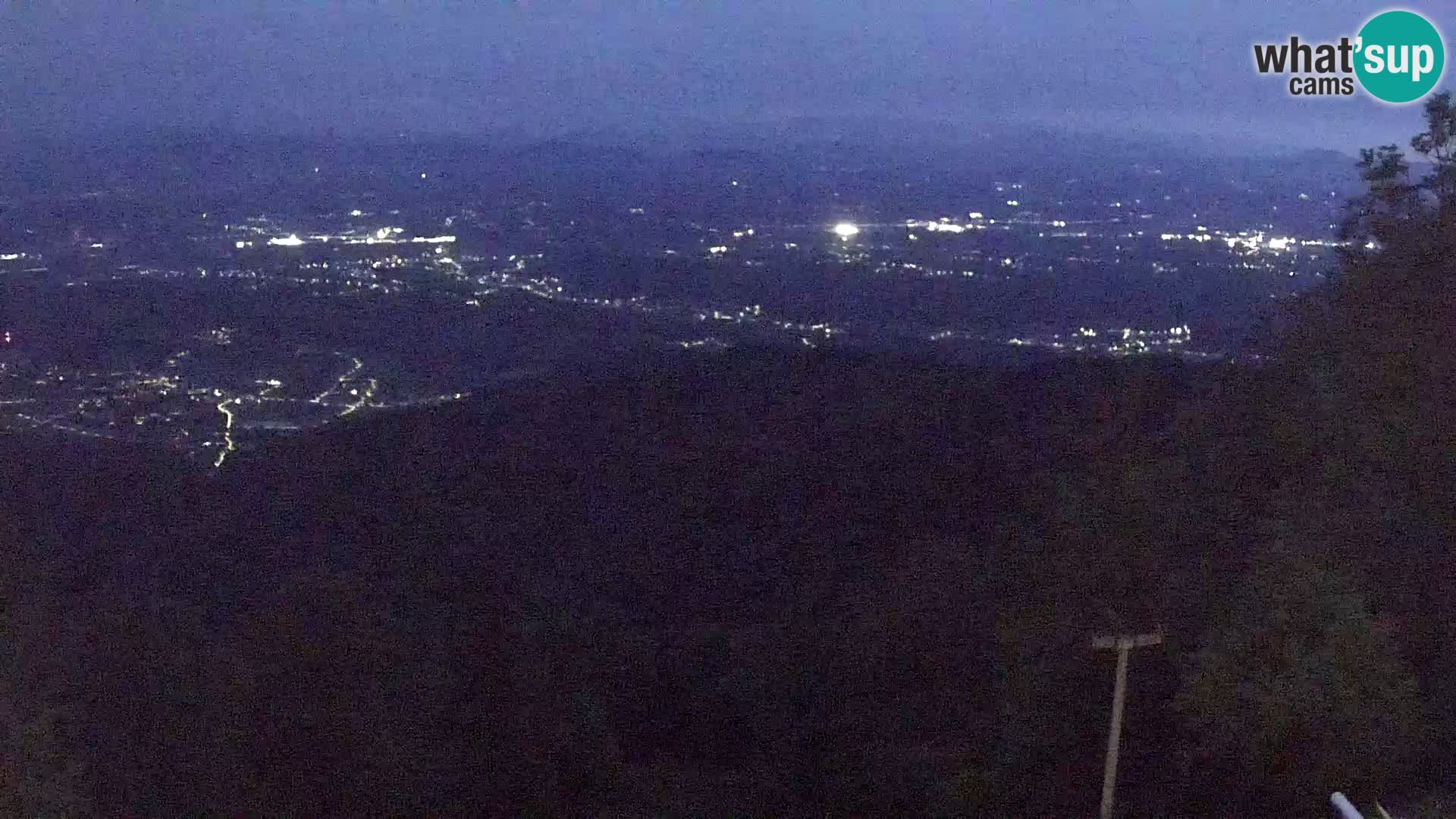 Sljeme webcam – Panorama