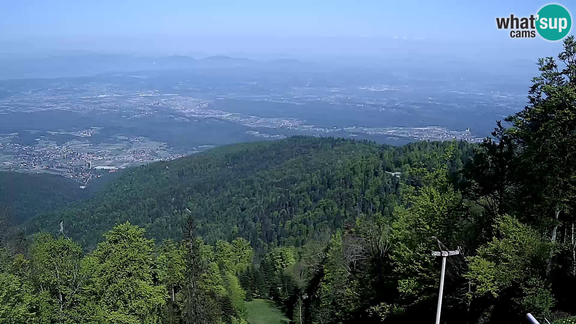 Sljeme webcam – panorama