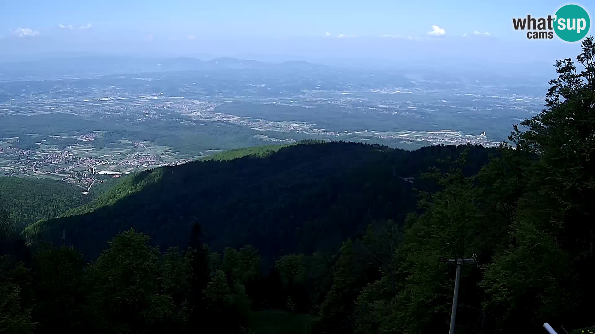 Sljeme webcam – Panorama